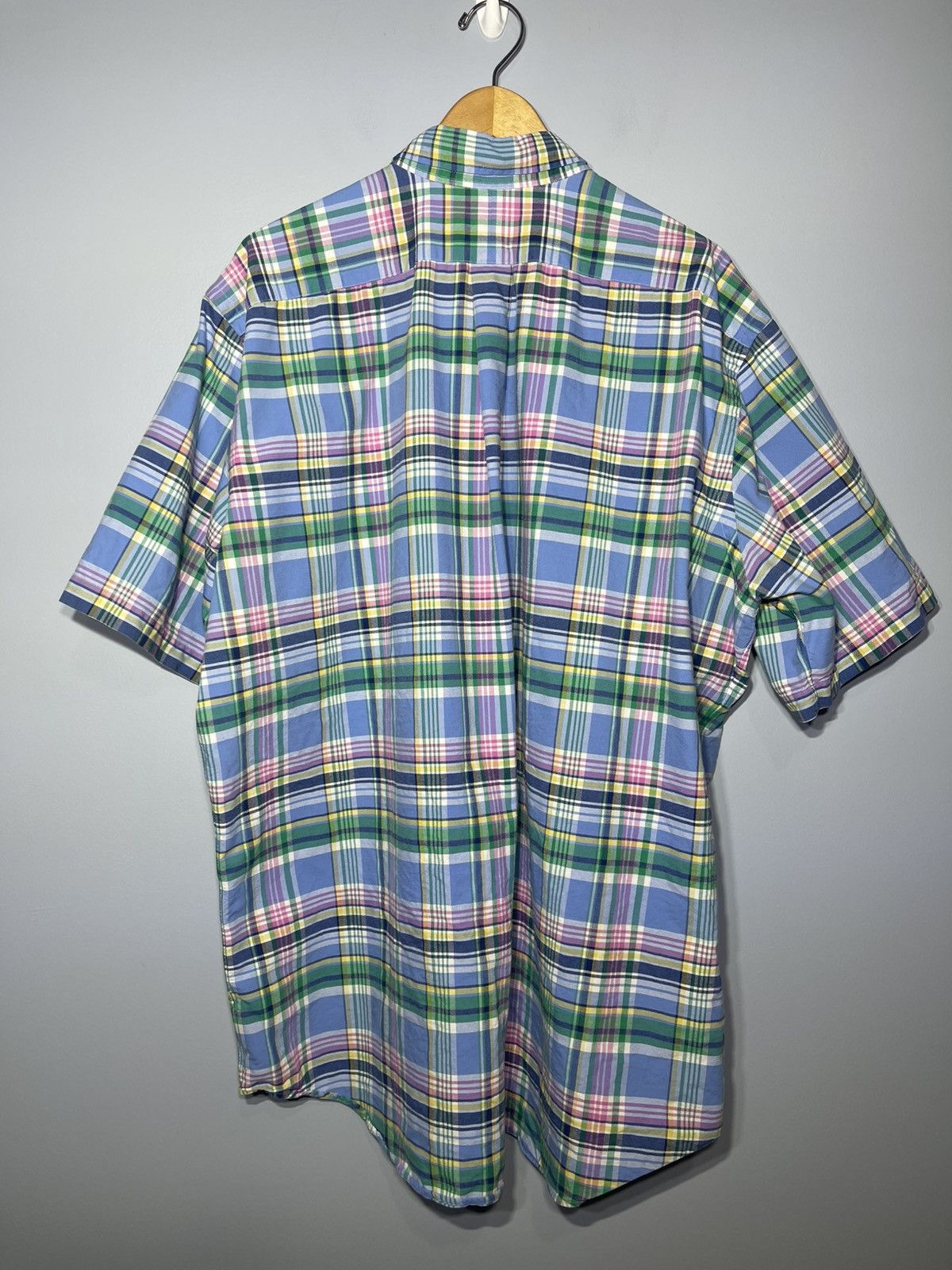 Polo Ralph Lauren Polo Ralph Lauren Plaid Oxford S/S Mulit Colored Sz 2XLT Size US XXL / EU 58 / 5 - 4 Thumbnail