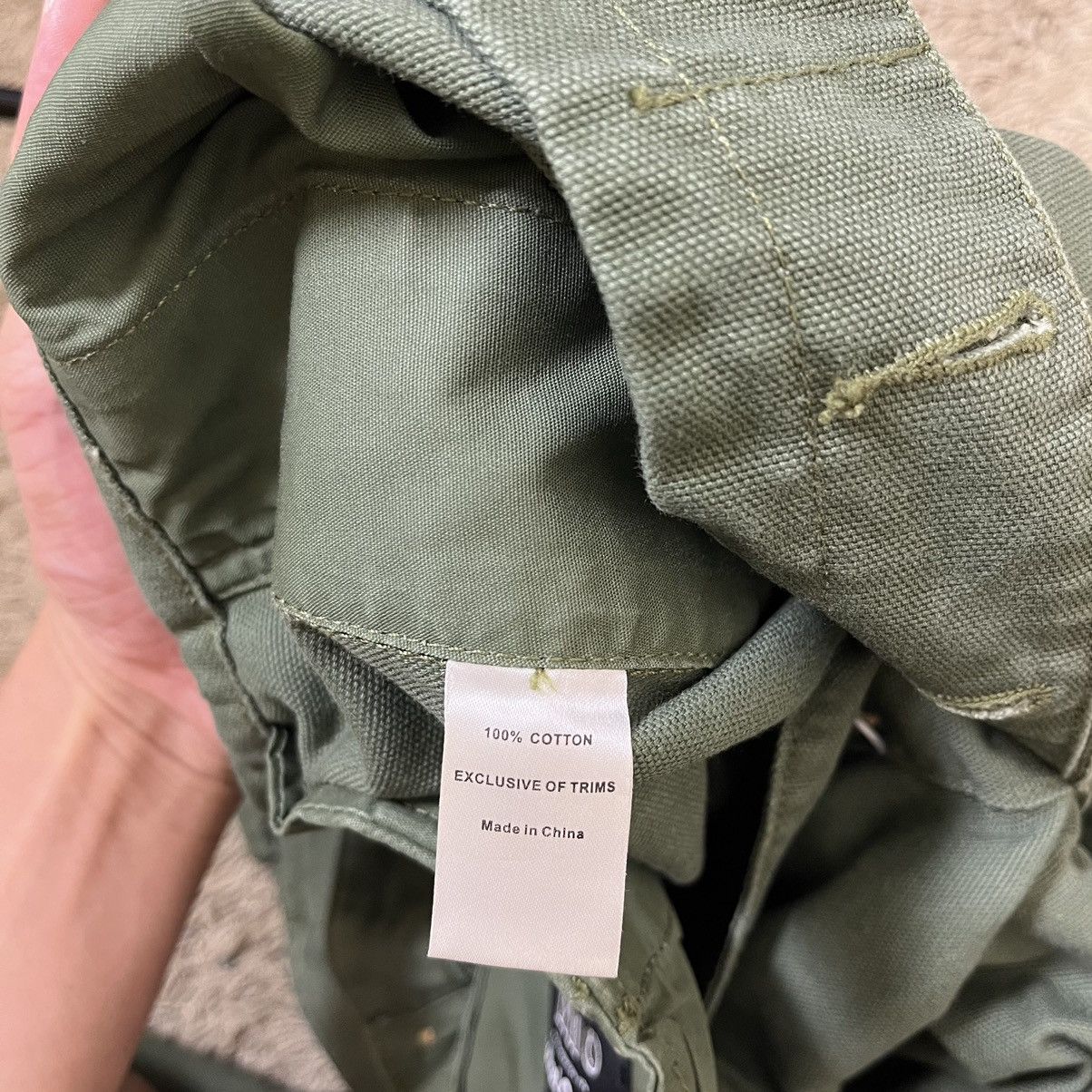 Nigel Cabourn Lybro by Nigel Cabourn Army Green Pleated Pants Size US 30 / EU 46 - 14 Thumbnail