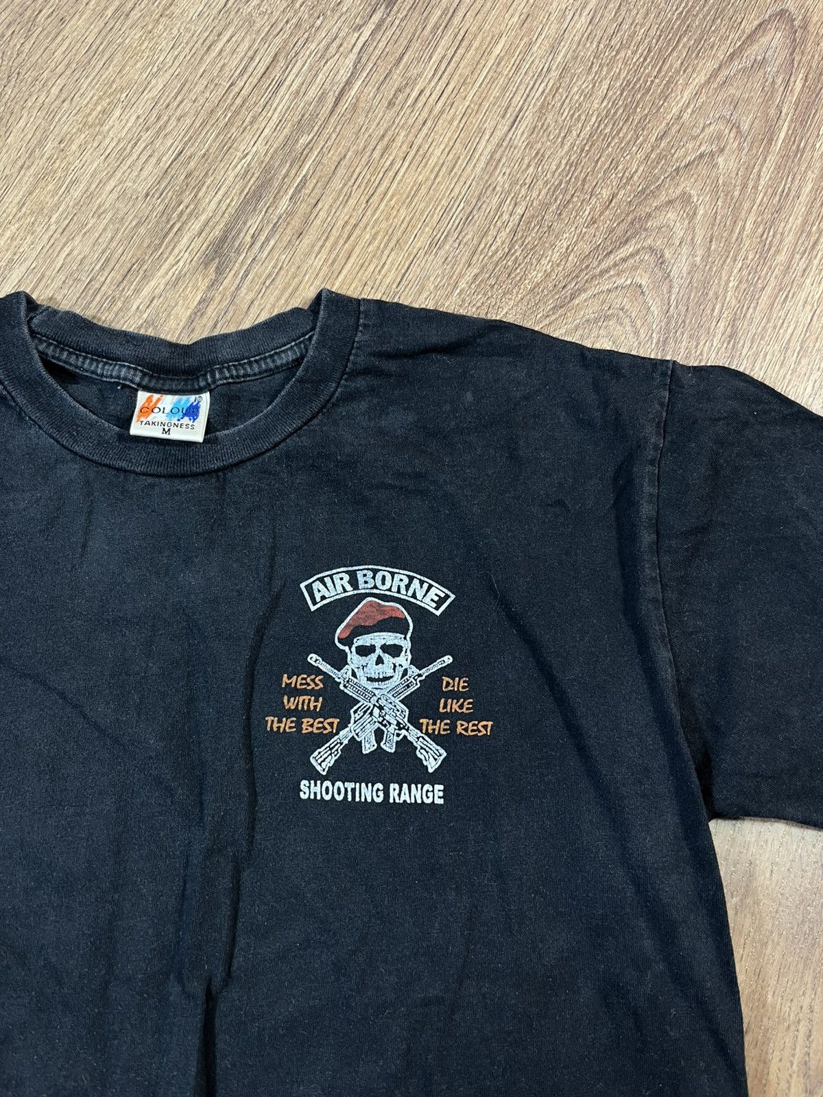Vintage Vintage Military Air Borne T Shirt Size US M / EU 48-50 / 2 - 3 Thumbnail
