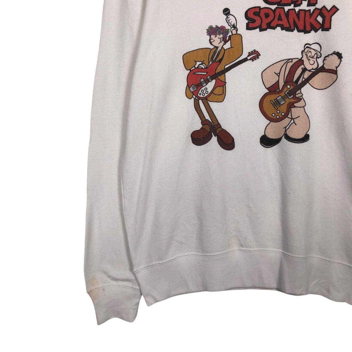 Cartoon Network 📌Vintage Sweatshirt Popeye Big Logo Design Size US M / EU 48-50 / 2 - 5 Thumbnail