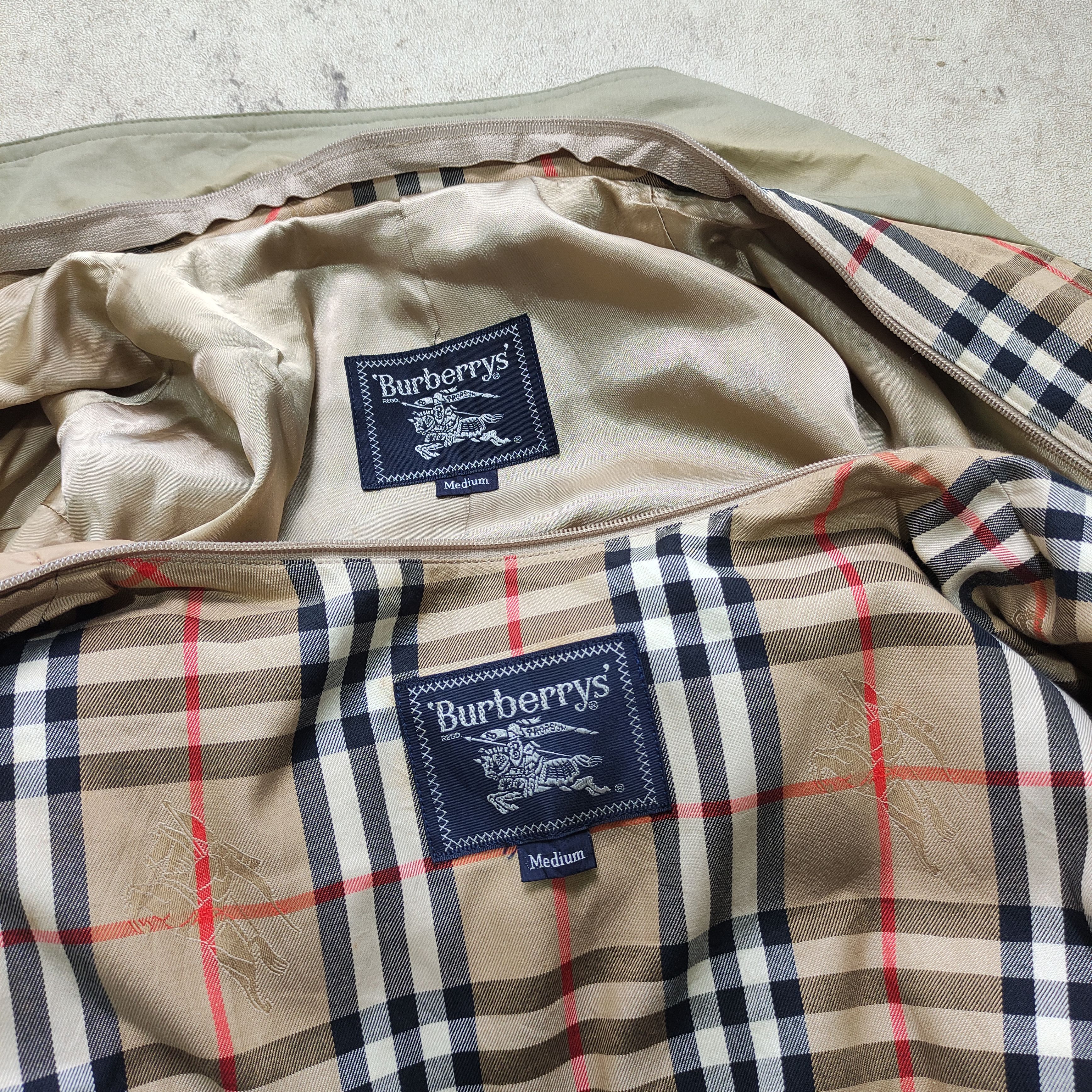 Burberry Burberry Vintage Coat – Detachable Down Liner 90s Size US M / EU 48-50 / 2 - 4 Thumbnail