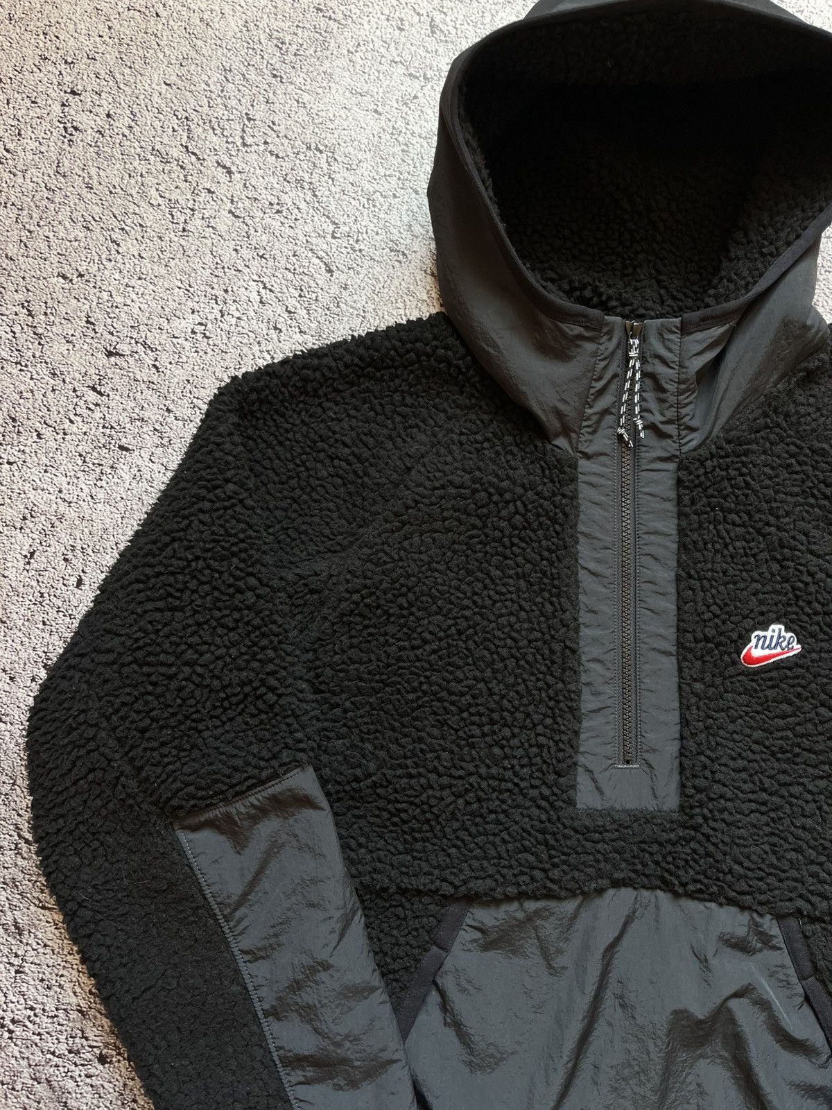 Nike Nike Sherpa Fleece Hoodie Black Size M Size US M / EU 48-50 / 2 - 3 Thumbnail
