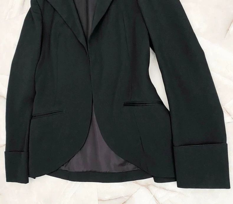 Y's Y's 14 AW Front Hook Ruffle Custom jacket Size US M / EU 48-50 / 2 - 3 Thumbnail