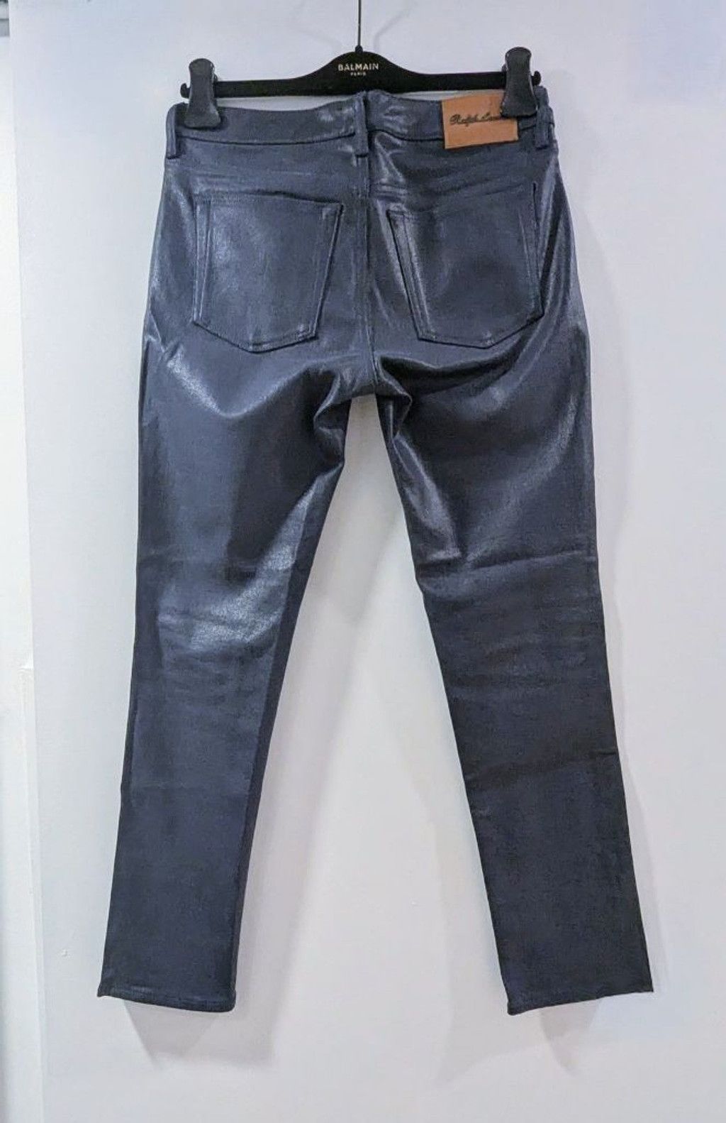 Ralph Lauren Purple Label Ralph Lauren Purple Label Coated Blue Jeans Size 27 Size 27" / US 4 / IT 40 - 2 Thumbnail