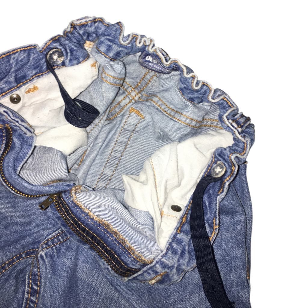 Other Baggy Jeans Loose Grunge Wide Leg Adjustable Waist 26"-34" Size 28" / US 6 / IT 42 - 2 Thumbnail