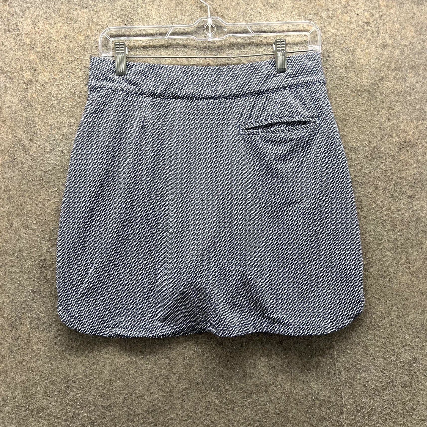 Peter Millar Peter Millar Skort Womens Medium Blue Geometric UPF 50+ Golf Stretch Athletic Size ONE SIZE - 7 Thumbnail