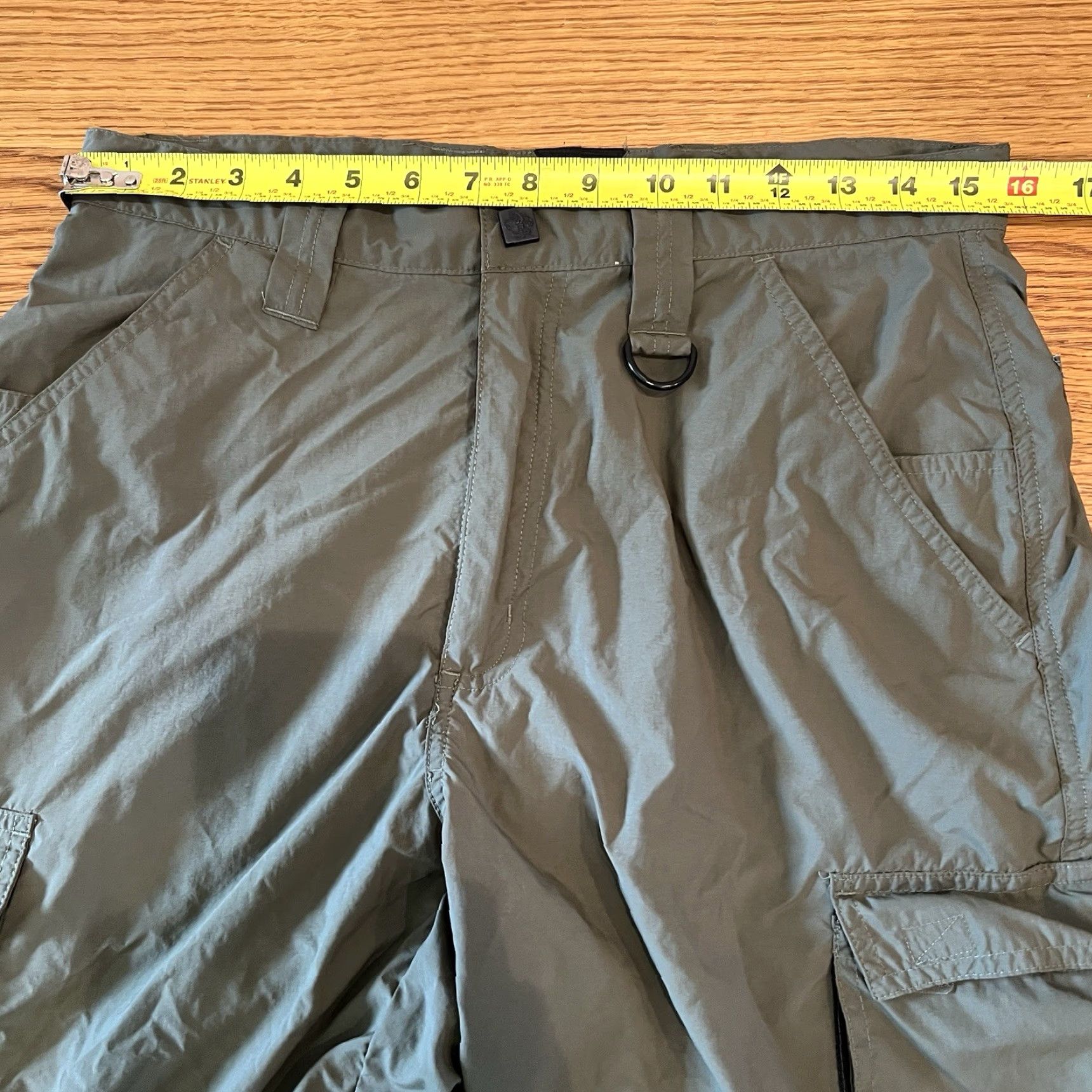 Vintage Boy Scouts of America Men's Small Green Centennial Nylon Uniform Shorts Size US 29 - 6 Thumbnail