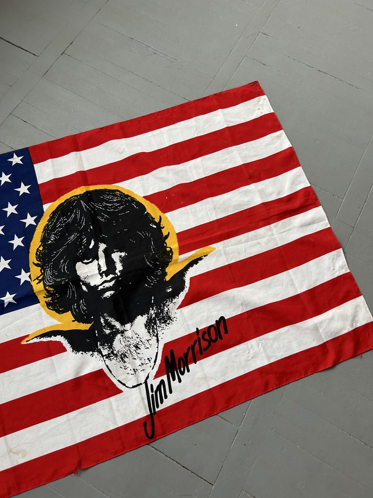 Rook The Doors Jim Morrison USA scarf flag united states Size ONE SIZE - 3 Thumbnail
