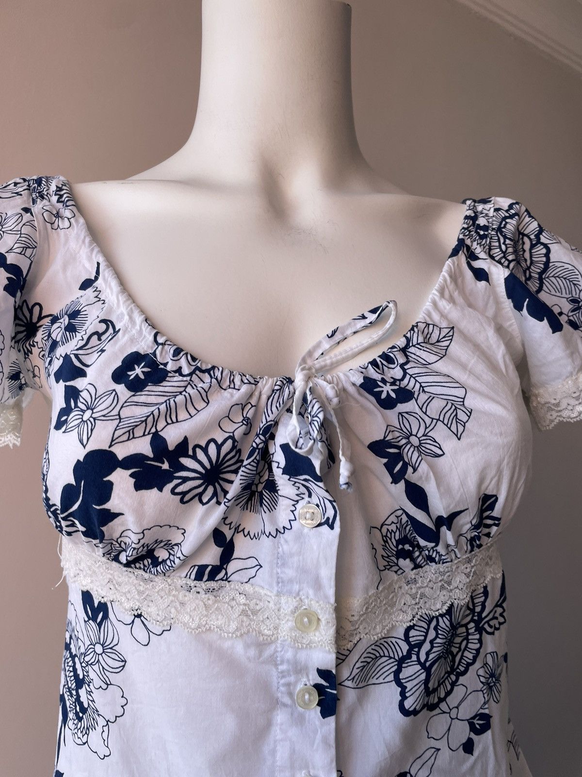 Vintage Y2k Adil isik blouse Size XS / US 0-2 / IT 36-38 - 11 Thumbnail