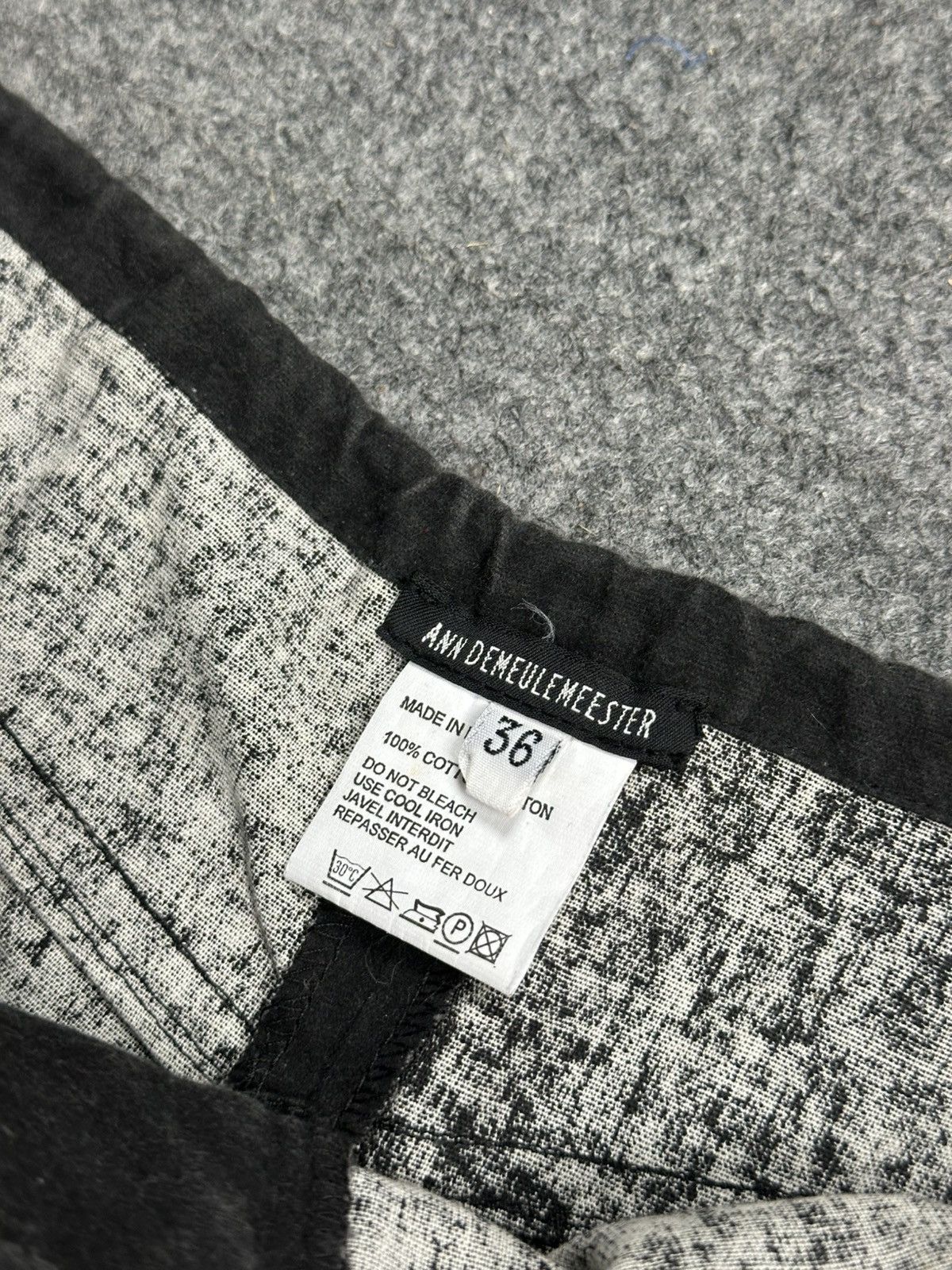 Ann Demeulemeester Ann Demeulemeester - 90’s Archived Front Zip Drawstring Maxi Size 28" / US 6 / IT 42 - 11 Thumbnail
