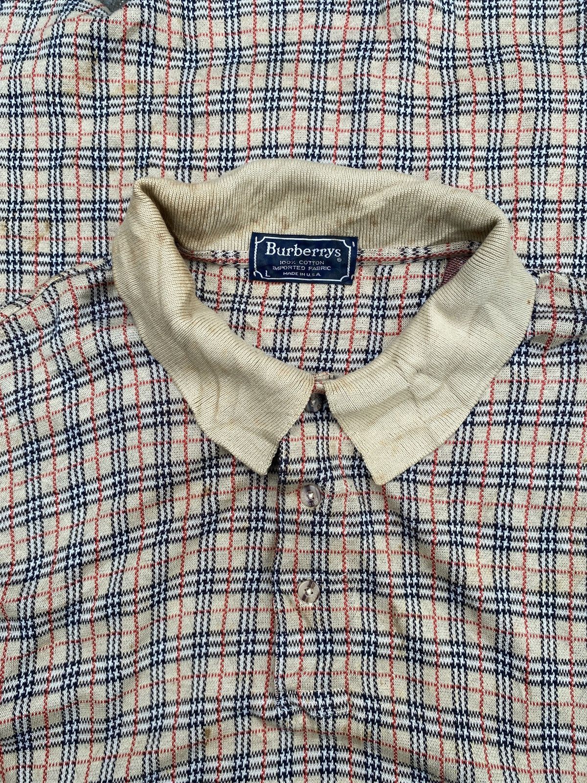 Burberry Vintage Burberry’s Nova Check Longsleeve Shirt Size US L / EU 52-54 / 3 - 3 Thumbnail