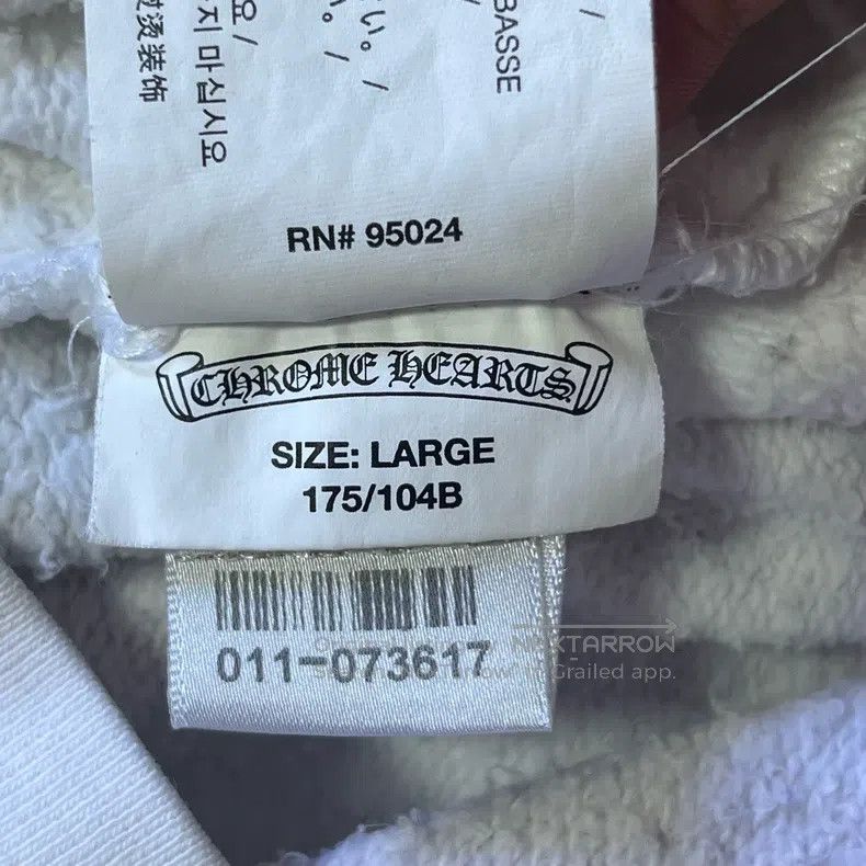Chrome Hearts CHROME HEARTS Size L White scroll broken usa flag printed s Size US L / EU 52-54 / 3 - 5 Thumbnail