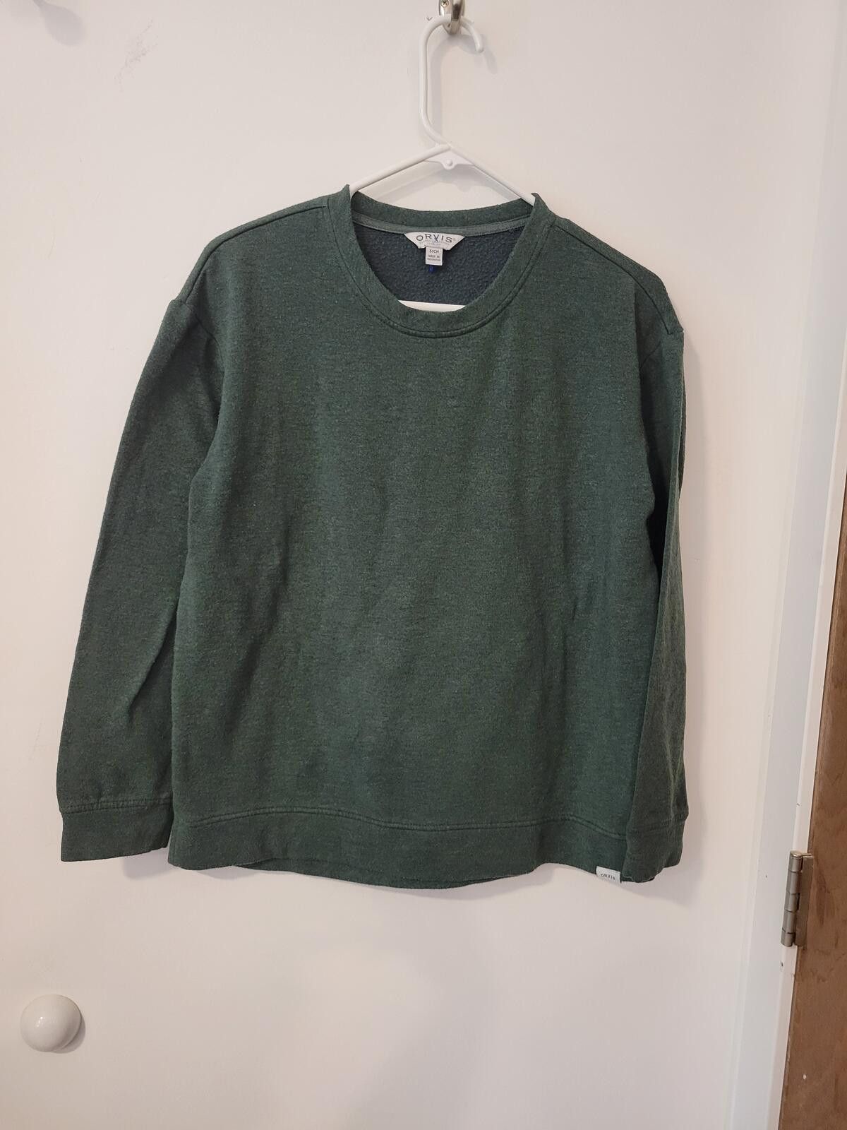 Orvis Women's Green rewneck Sweatshirt Size S / US 4 / IT 40 - 1 Thumbnail