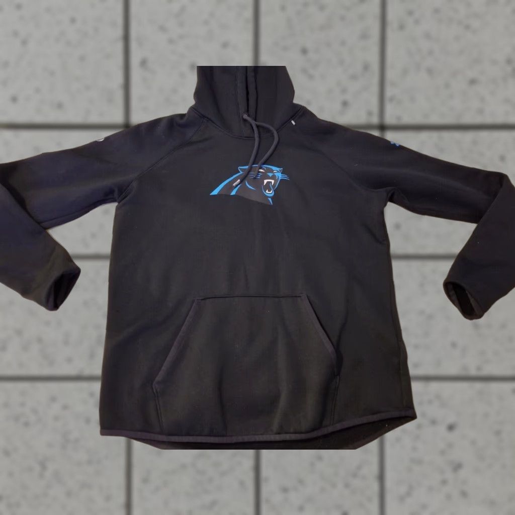 Under Armour Under Armour Carolina Panthers Hoodie Mens M Black Athletic Size US M / EU 48-50 / 2 - 1 Thumbnail