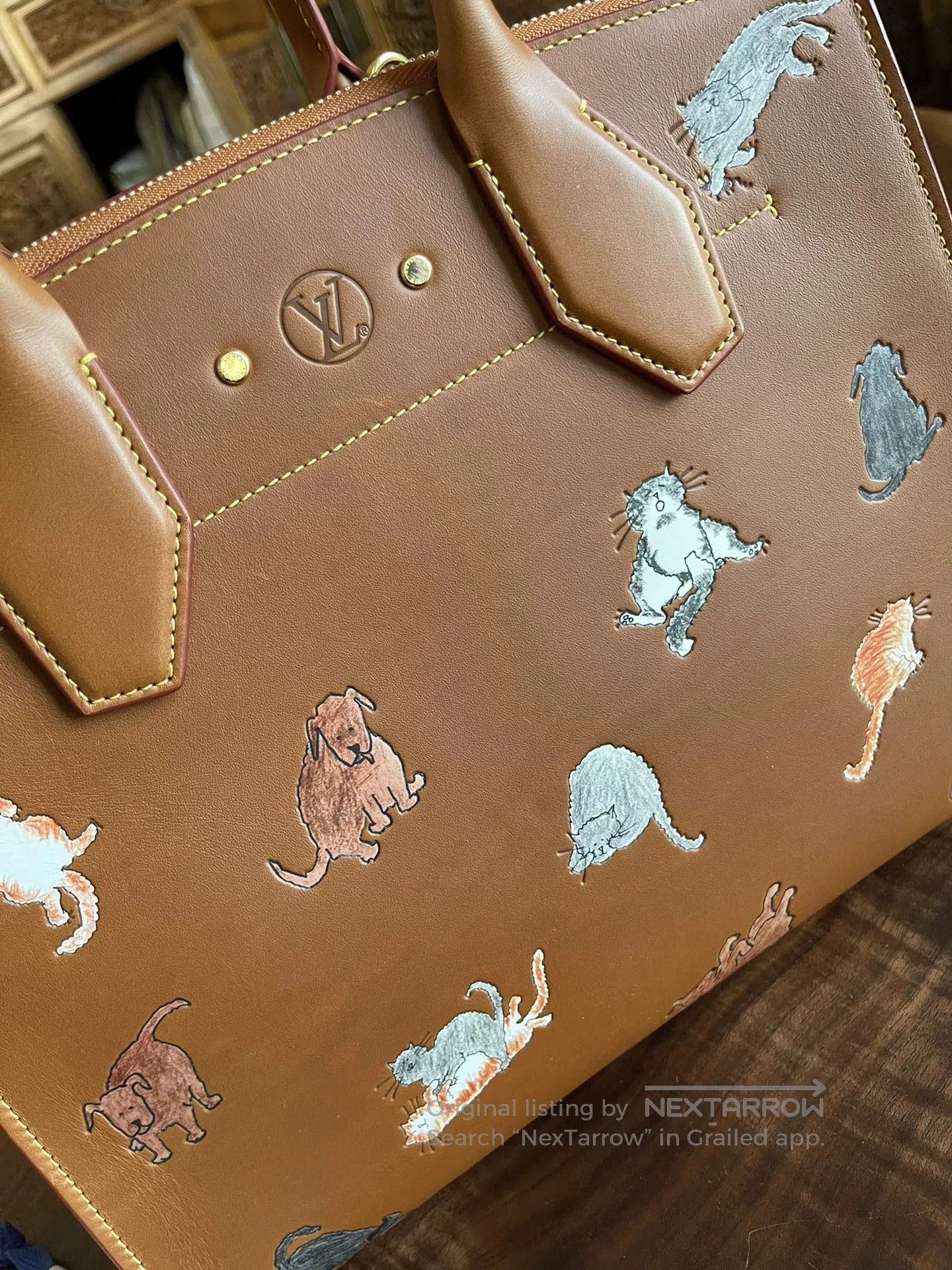 Louis Vuitton LV Cat Dog Limited Handbag. Size ONE SIZE - 2 Thumbnail