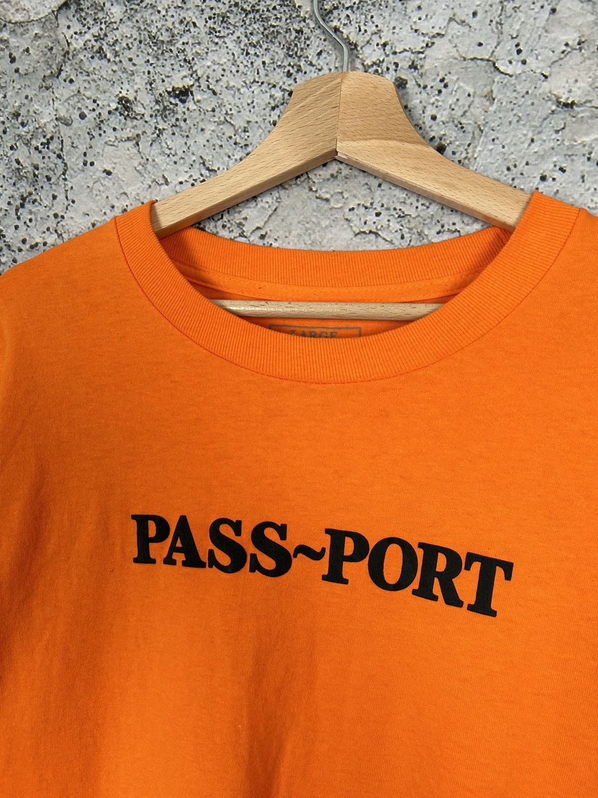 Passport Pass-port Skateboards Longsleeve Orange Hype Retro Size US L / EU 52-54 / 3 - 3 Thumbnail