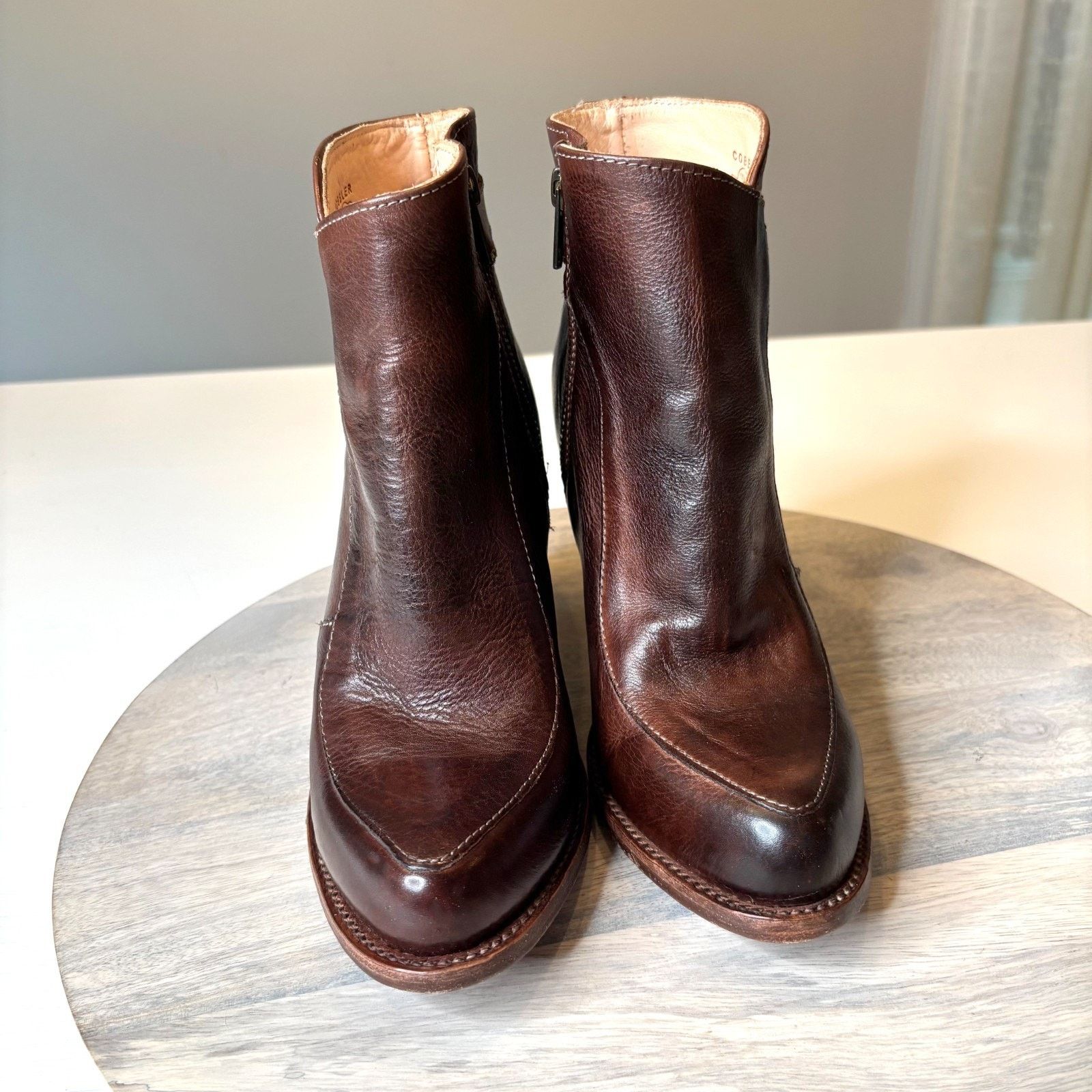 Bed Stu Bed Stu Isla Cobbler Leather Ankle Boots Women’s 8.5 Rustic Size US 8.5 / IT 38.5 - 4 Thumbnail
