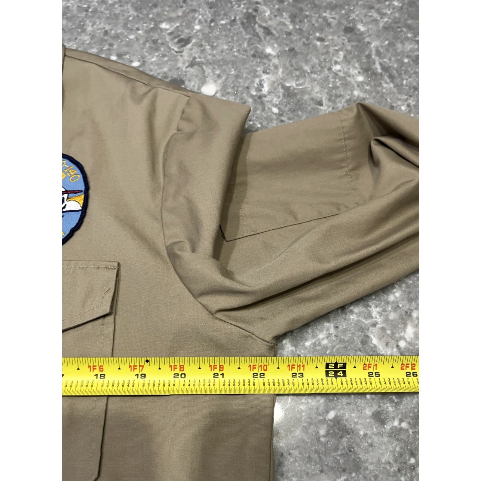 Vintage VINTAGE Flight Apparel Inc Bomber Jacket Mens M Brown Patches Oshkosh Hammonton Airport Short Zip Collared 80s Retro Transportation Aviation Size US M / EU 48-50 / 2 - 6 Thumbnail