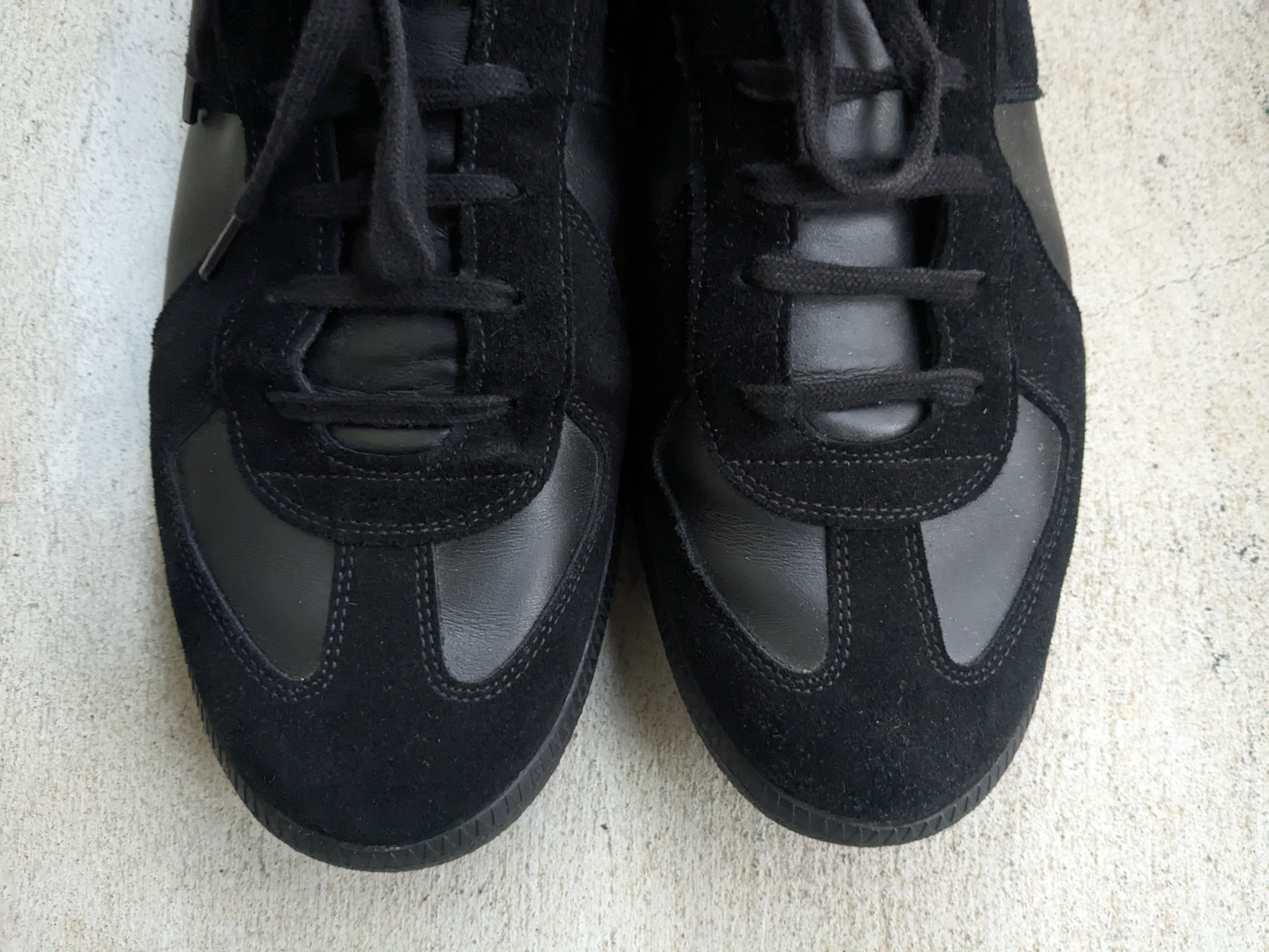 Maison Margiela (FINAL DROP) Maison Margiela GAT Black 13.5 46.5 Size US 13 / EU 46 - 5 Thumbnail