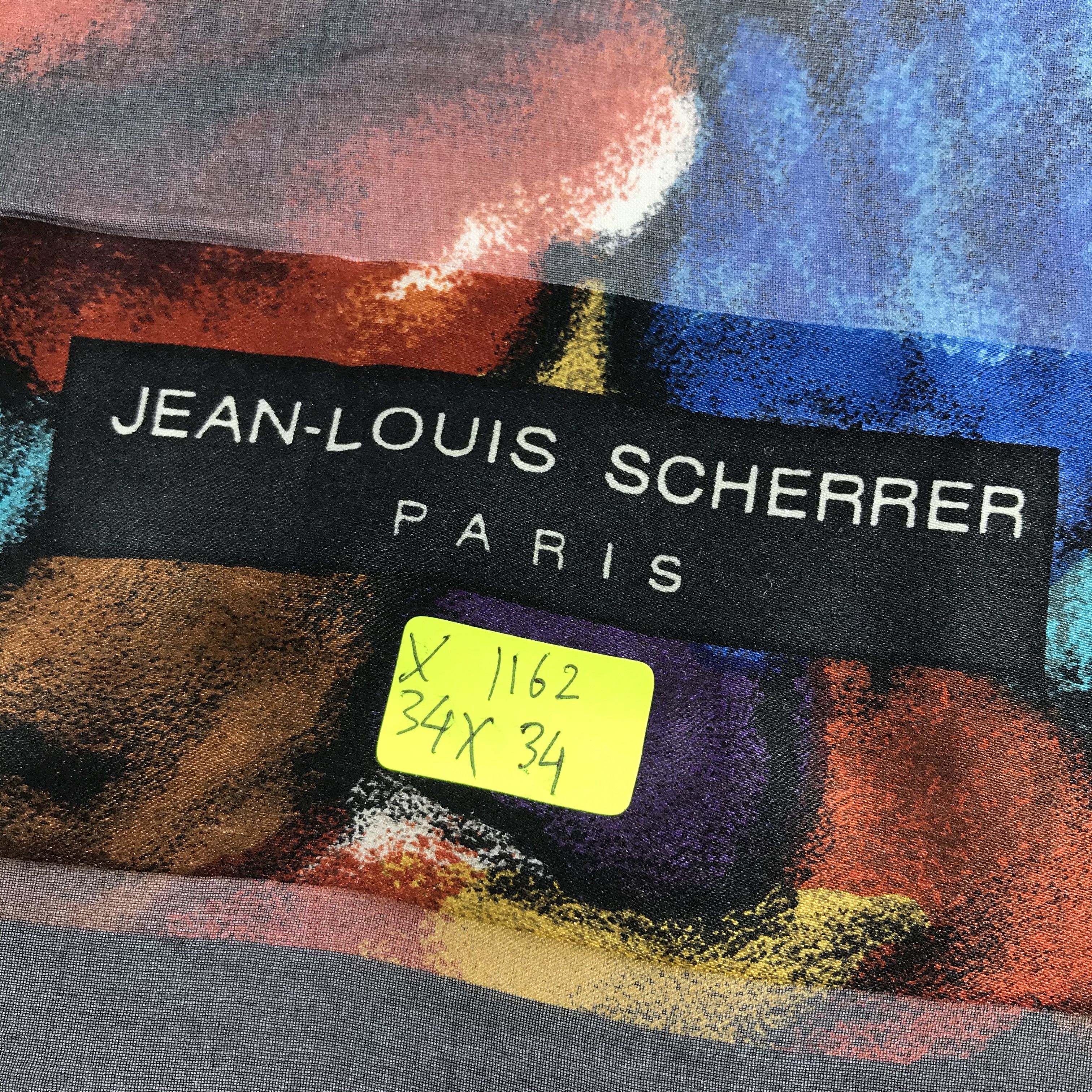 Jean-Louis Scherrer Vintage Jean Louis Scherrer Silk Scarf Size ONE SIZE - 6 Thumbnail