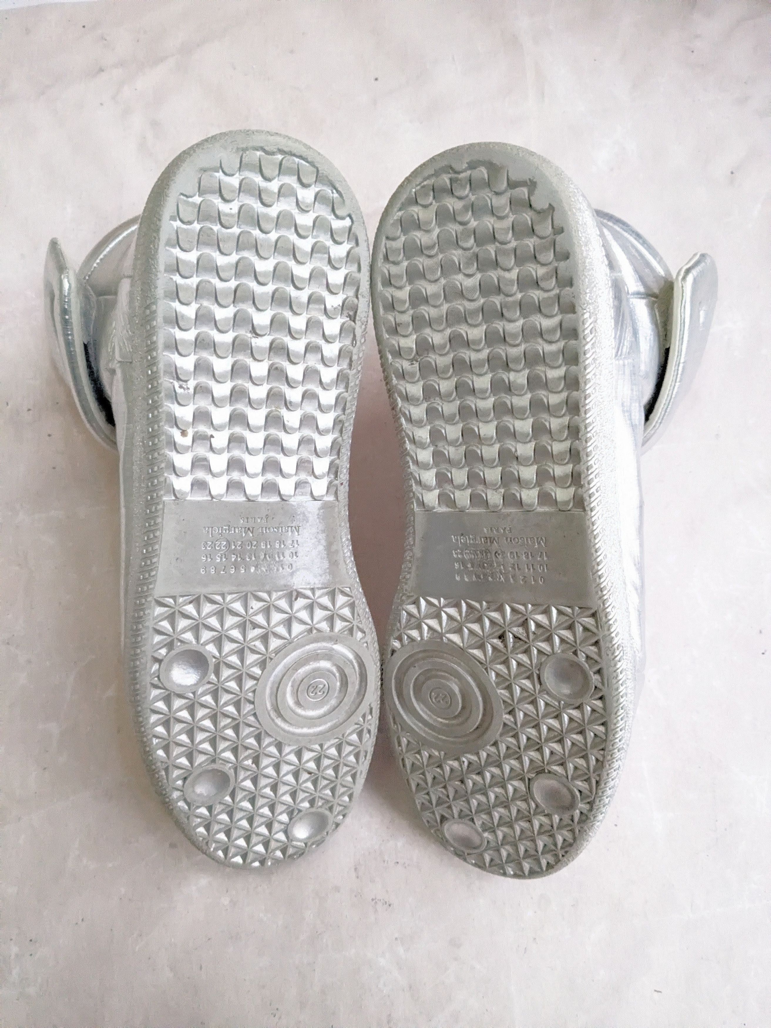 Maison Margiela Maison Margiela Future Silver 12 45 High Tops Leather Size US 12 / EU 45 - 16 Thumbnail
