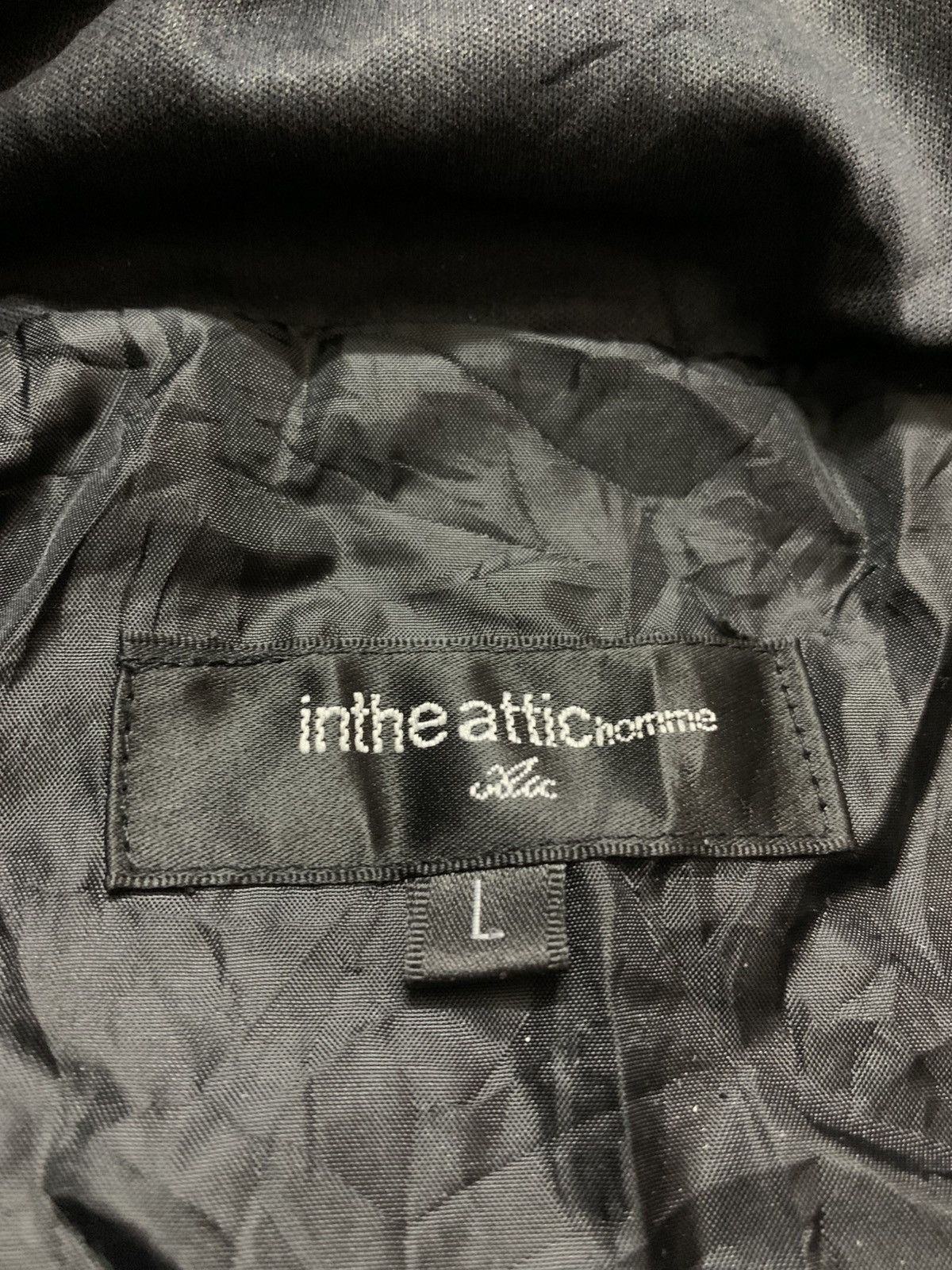 In The Attic In the Attic Apocalypse Goth Distress Puffer Jacket Size US M / EU 48-50 / 2 - 7 Thumbnail
