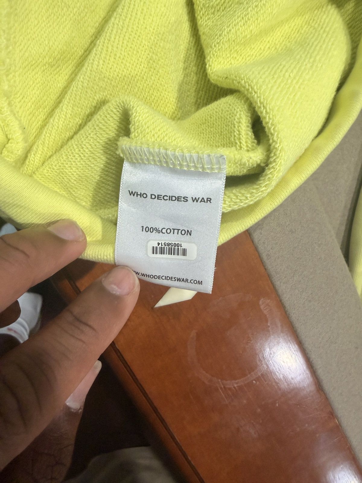 Who Decides War Who Decides War Hoodie Size US L / EU 52-54 / 3 - 6 Thumbnail