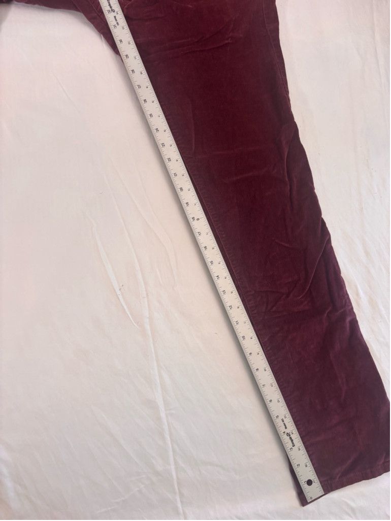 Calvin Klein Women's Calvin Klein Jeans Size 10 Red Corduroy Pants Size 32" / US 10 / IT 46 - 6 Thumbnail