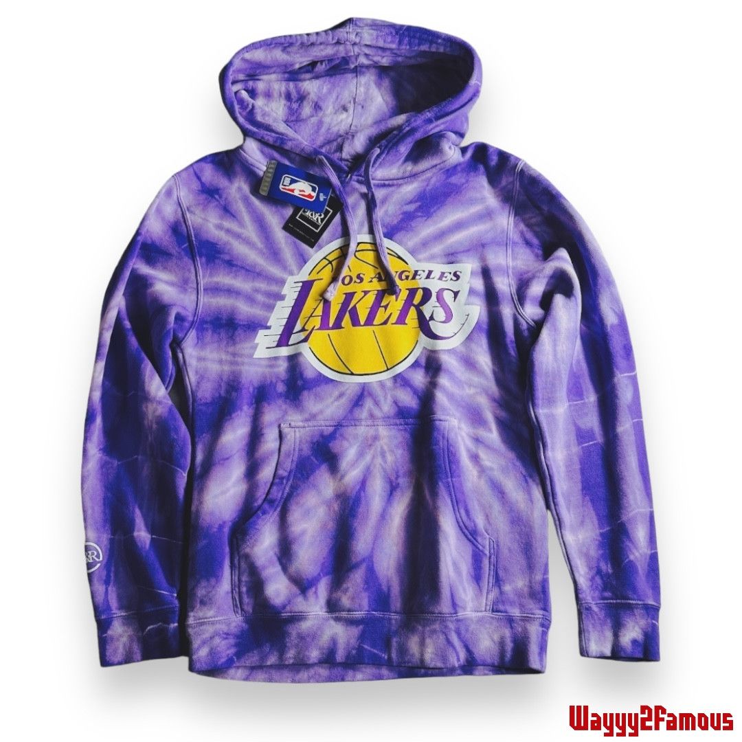 NBA Lakers x Young and Reckless Tie Dye Hoodie Grailed