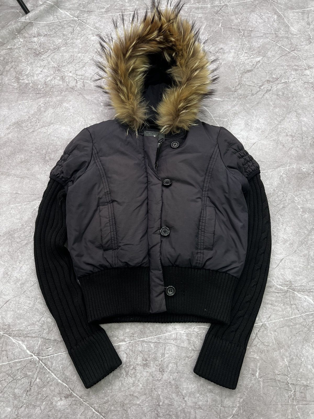 Hysteric Glamour × If Six Was Nine × Le Grande Bleu (L.G.B.) Fur Jacket Yohji Yamamoto Junya Watanabe Playboi Carti Style Size S / US 4 / IT 40 - 1 Thumbnail