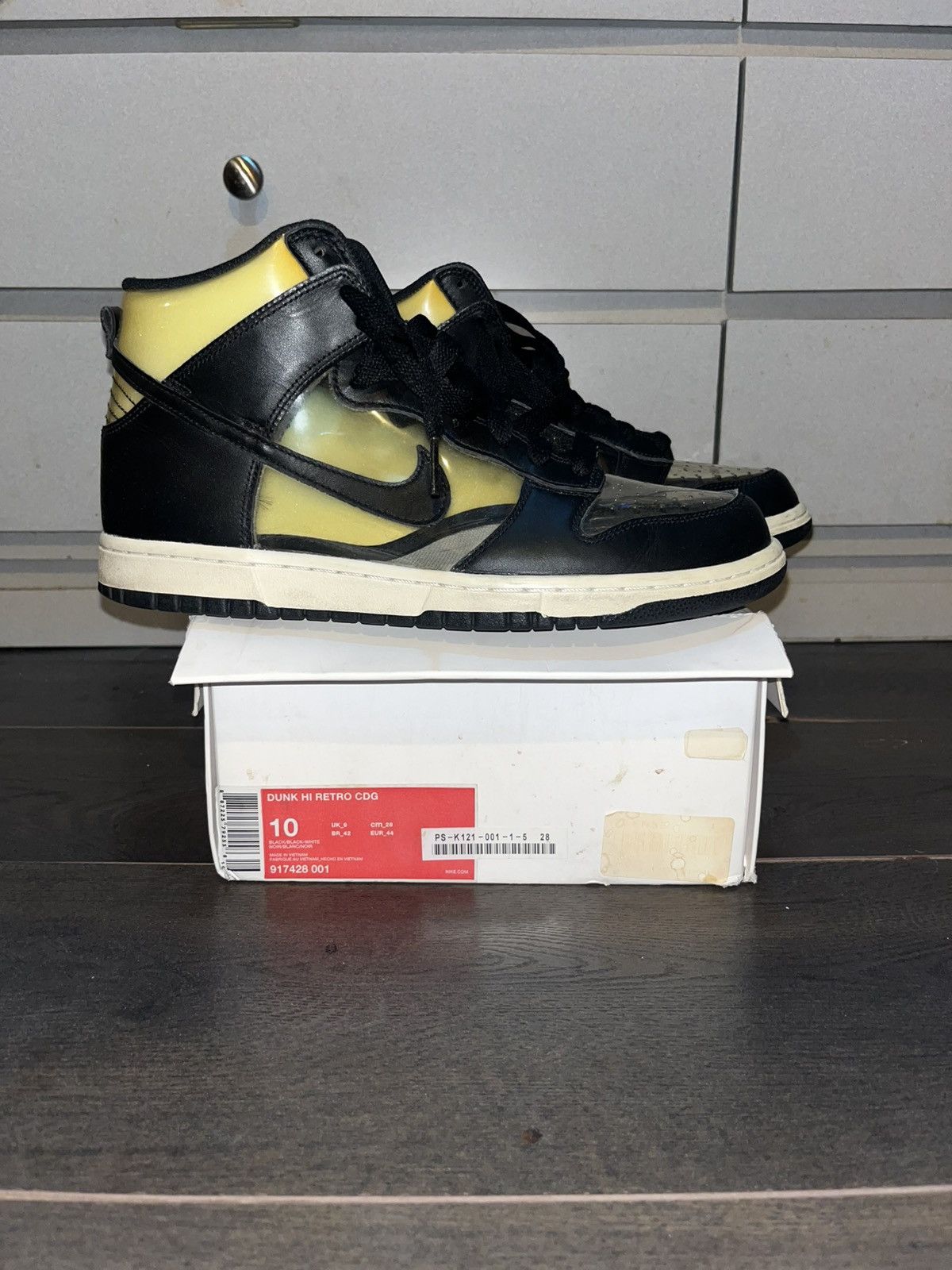Comme des Garcons NIKE x COMME DES GARCONS 2017 HOMME PLUS DUNK HIGH Size US 10 / EU 43 - 1 Thumbnail