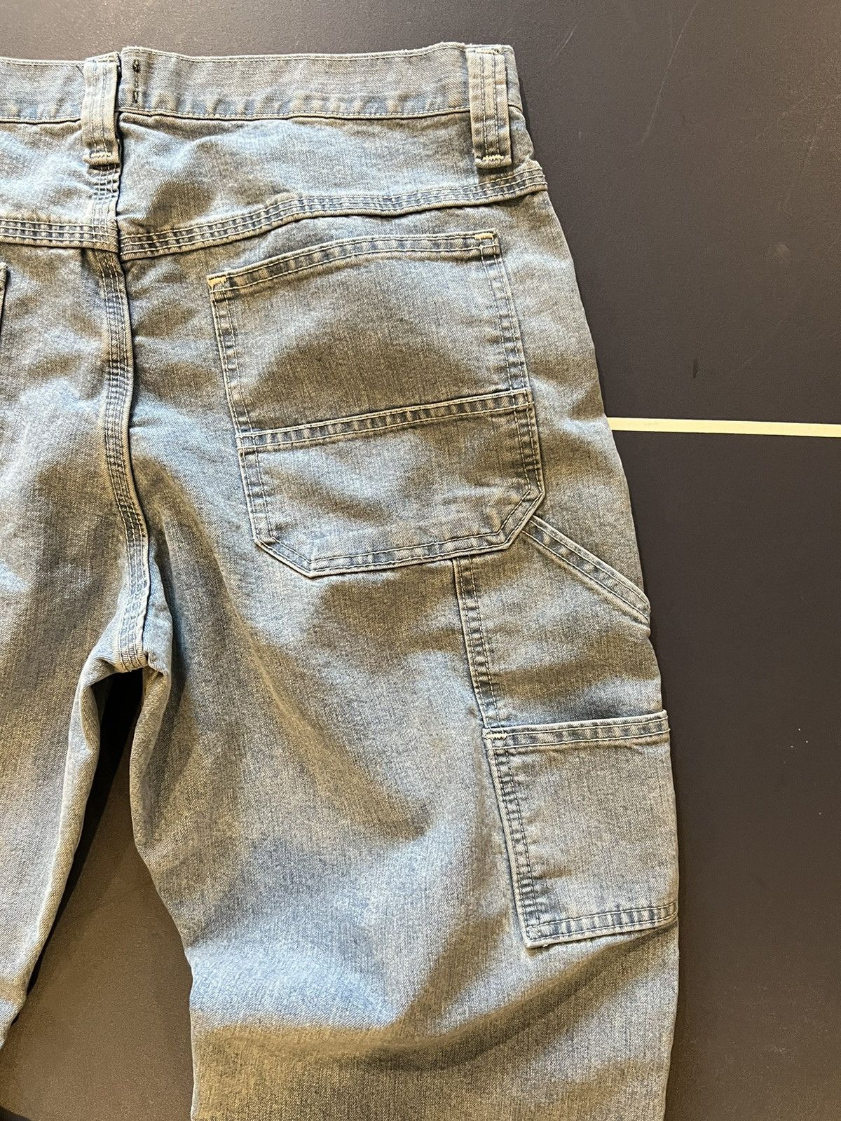 Lee Lee Cargos 33x29 Blue Denim Pants Size US 33 - 9 Thumbnail