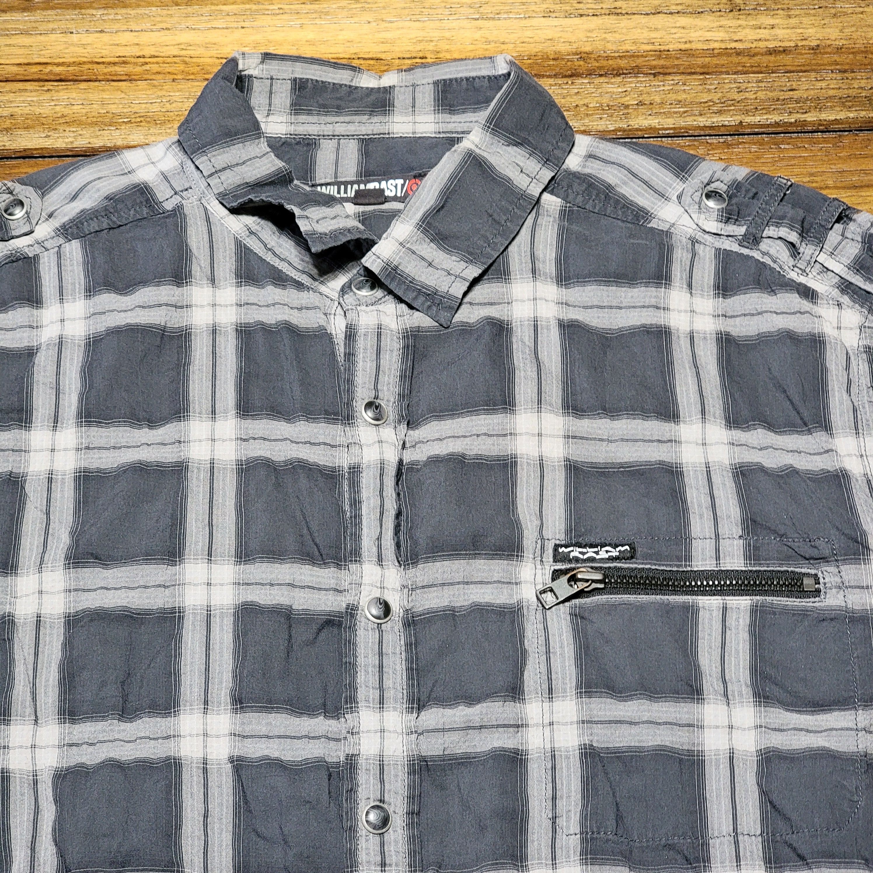 William Rast William Rast LS Pearl Snap Plaid Shirt - Size XL Size US XL / EU 56 / 4 - 2 Thumbnail