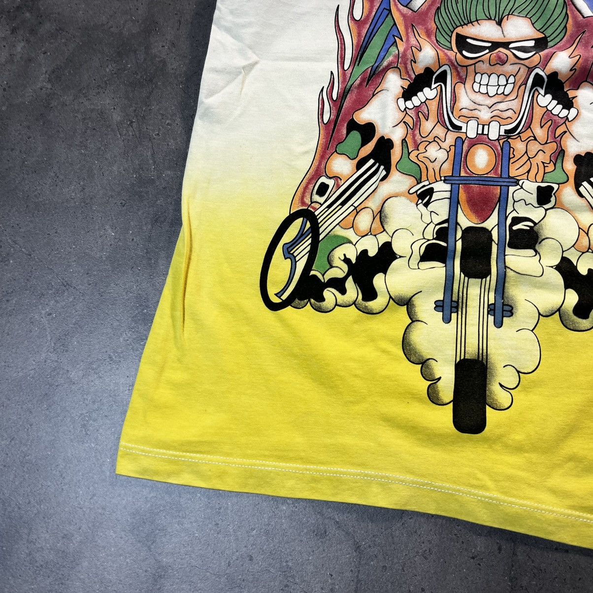 Ed Hardy Vintage Y2K Ed Hardy Skull Big Logo Drip Tee Tshirt Size US M / EU 48-50 / 2 - 6 Thumbnail