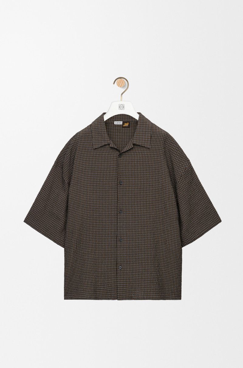 Loewe o1w1db10426 T-shirt in Brown Size US L / EU 52-54 / 3 - 1 Thumbnail