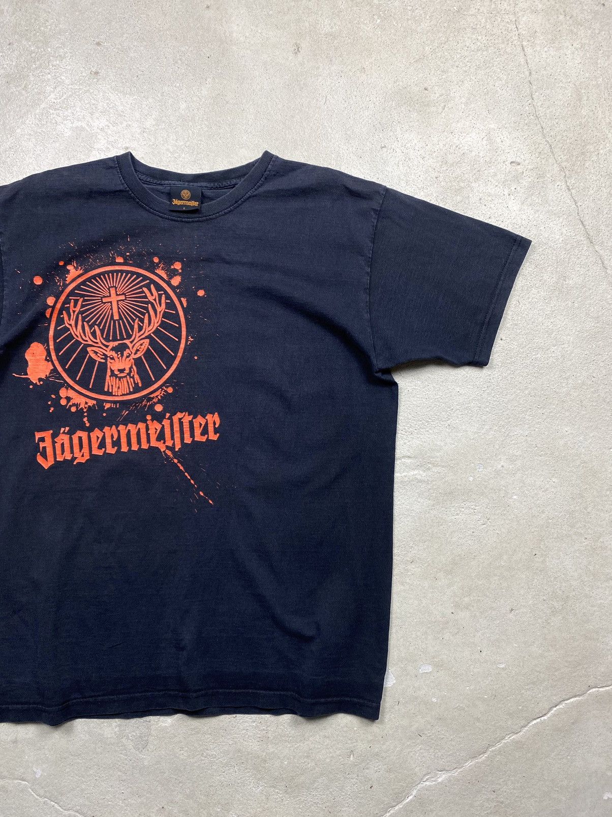 Japanese Brand Vintage 2000s Jagermeister Alcohol T Shirt Y2K Hype Size US L / EU 52-54 / 3 - 3 Thumbnail