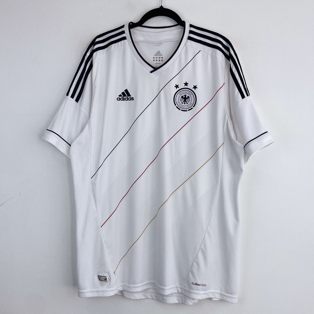 Adidas Germany Adidas Genuine Home Jersey Shirt 2012/2013 size XL Size US XL / EU 56 / 4 - 1 Thumbnail
