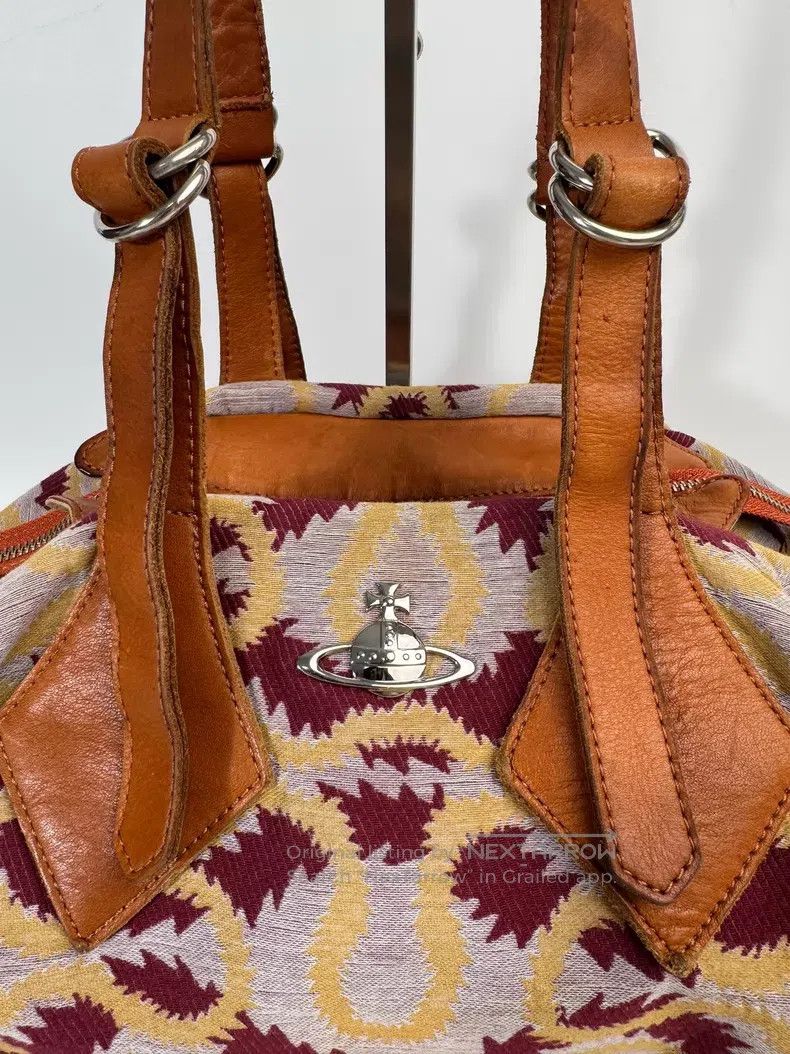Vivienne Westwood Vivienne Westwood size OS Classic Pirate Pattern Bowling Ba Size ONE SIZE - 2 Thumbnail