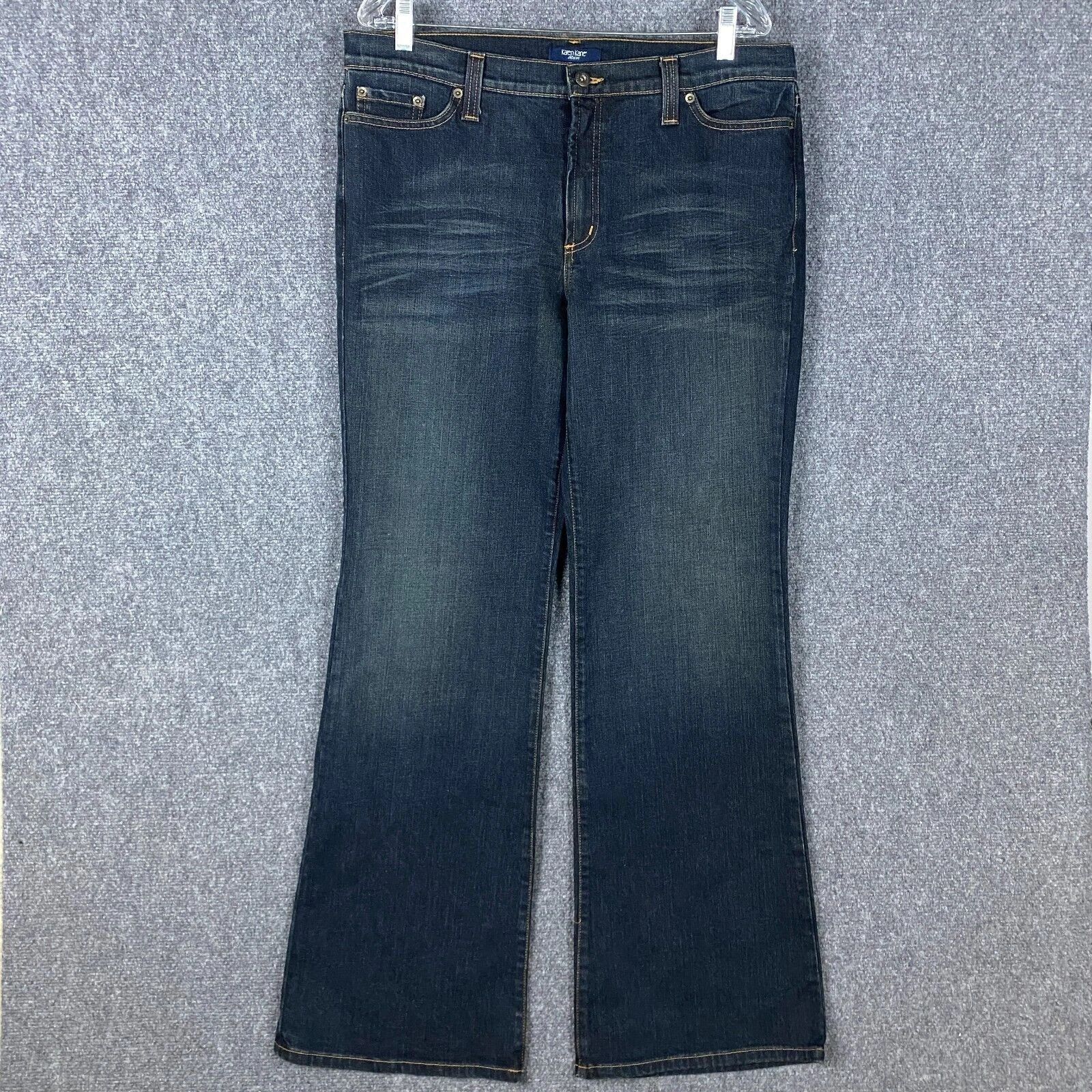 Other Karen Kane Denim Jeans Women's Size 16 Flared Leg Zipper Fly Size 38" / US 16 / IT 52 - 1 Thumbnail