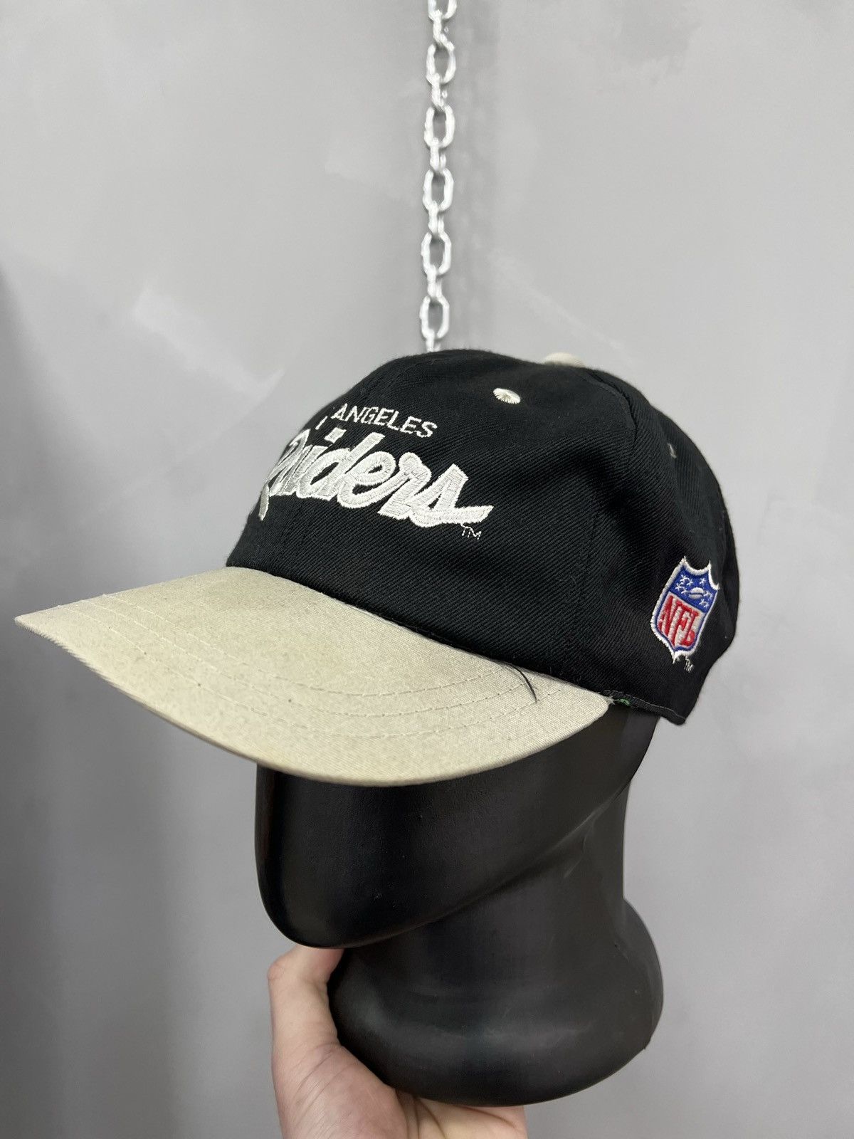 MLB × NFL VINTAGE 90s RAIDERS MLB CAP HAT RARE Y2K Size ONE SIZE - 3 Thumbnail