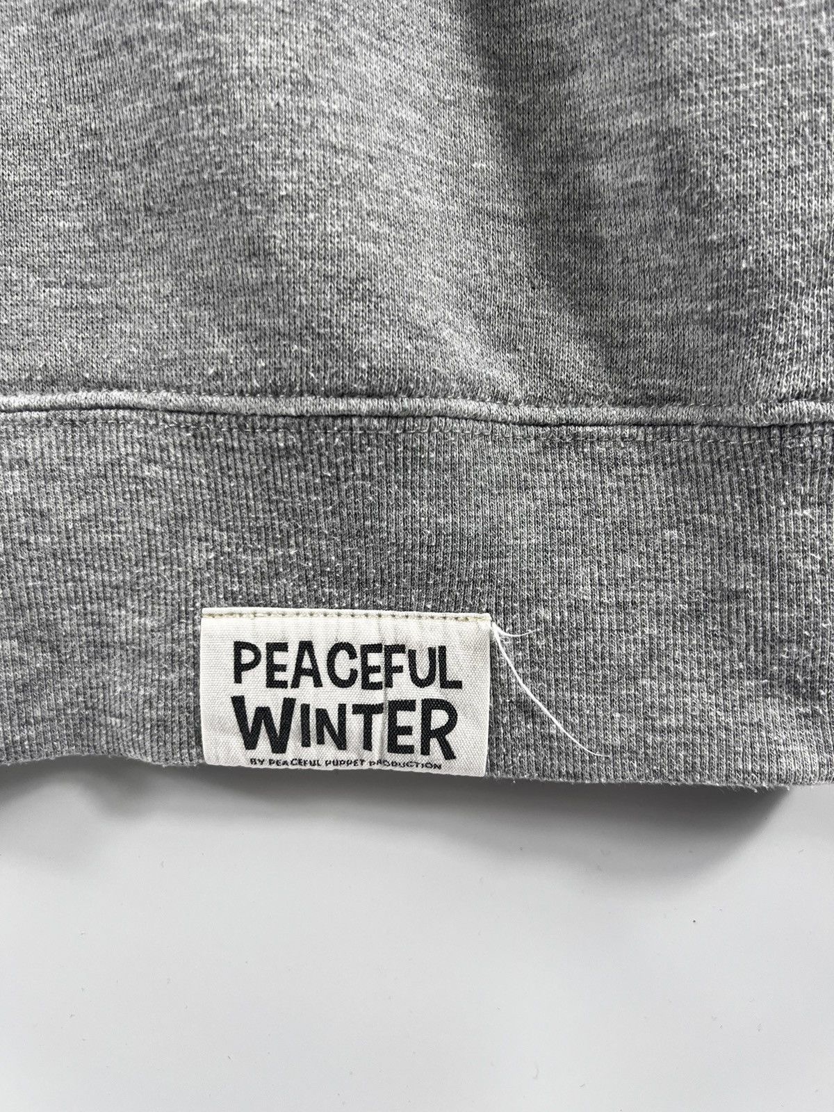 Anime × Cartoon Network × Japanese Brand 🔥 Peaceful Puppet Production Roundneck Sweatshirt - L Size US S / EU 44-46 / 1 - 5 Thumbnail