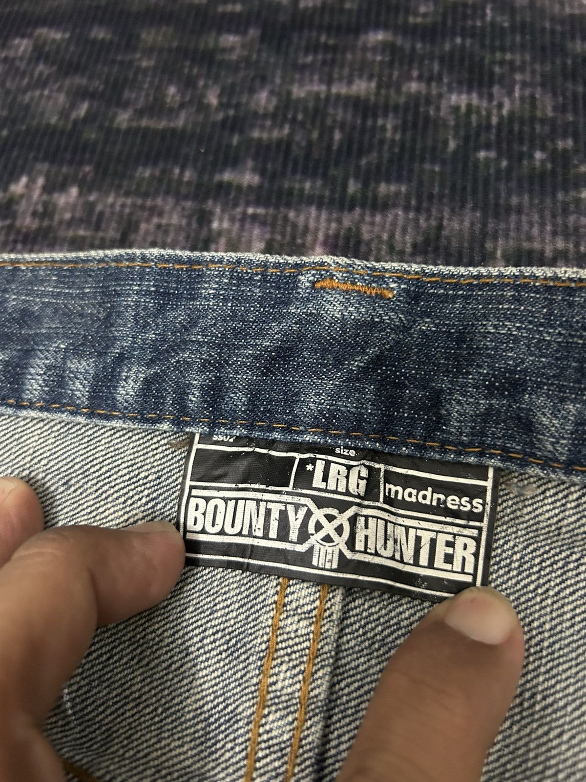 Bounty Hunter Bounty Hunter Japan Madness Ripped Jeans Size US 35 - 14 Thumbnail