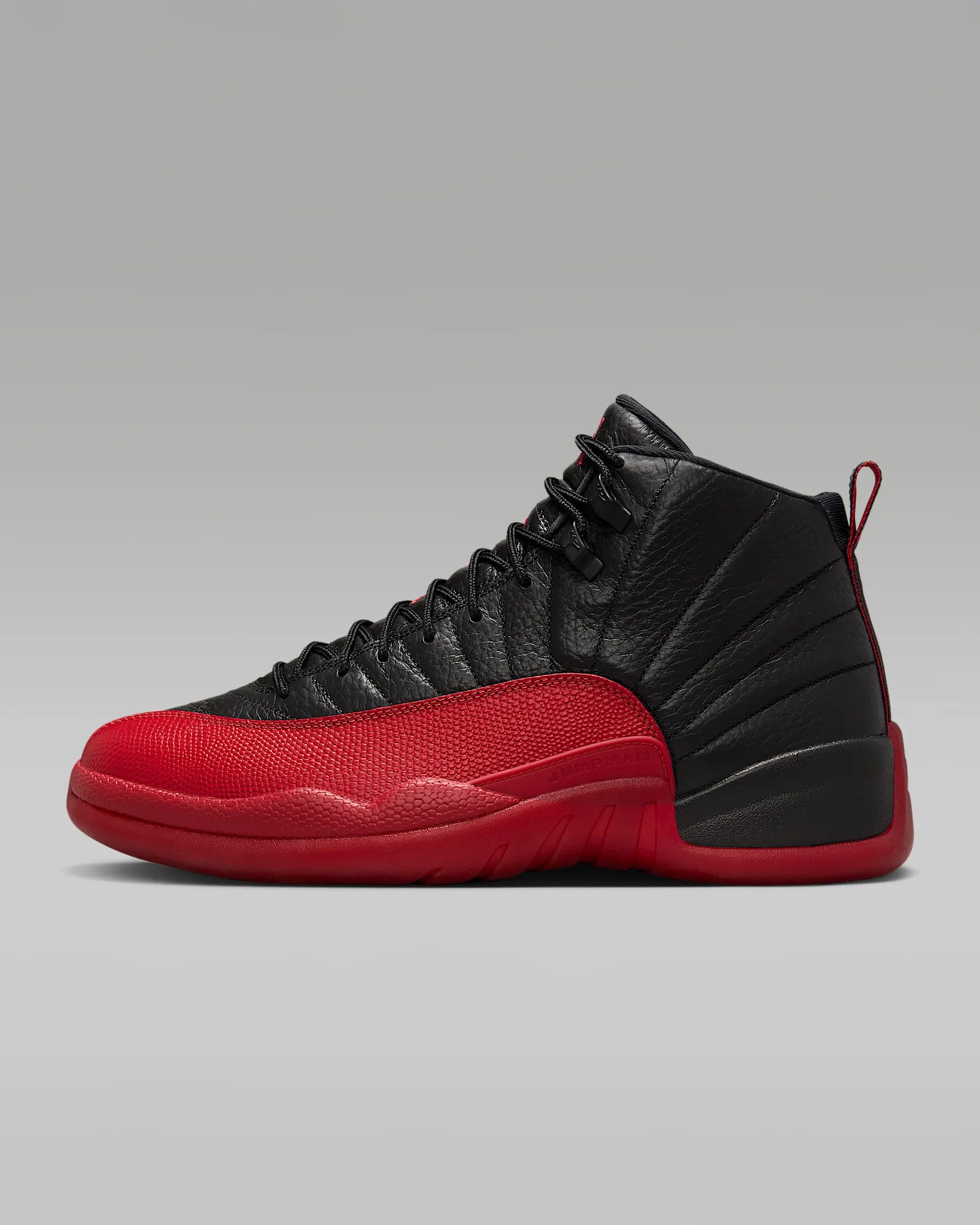 Jordan Brand Air Jordan 12 Retro Black and Varsity Red "Flu Game" Size US 13 / EU 46 - 2 Thumbnail