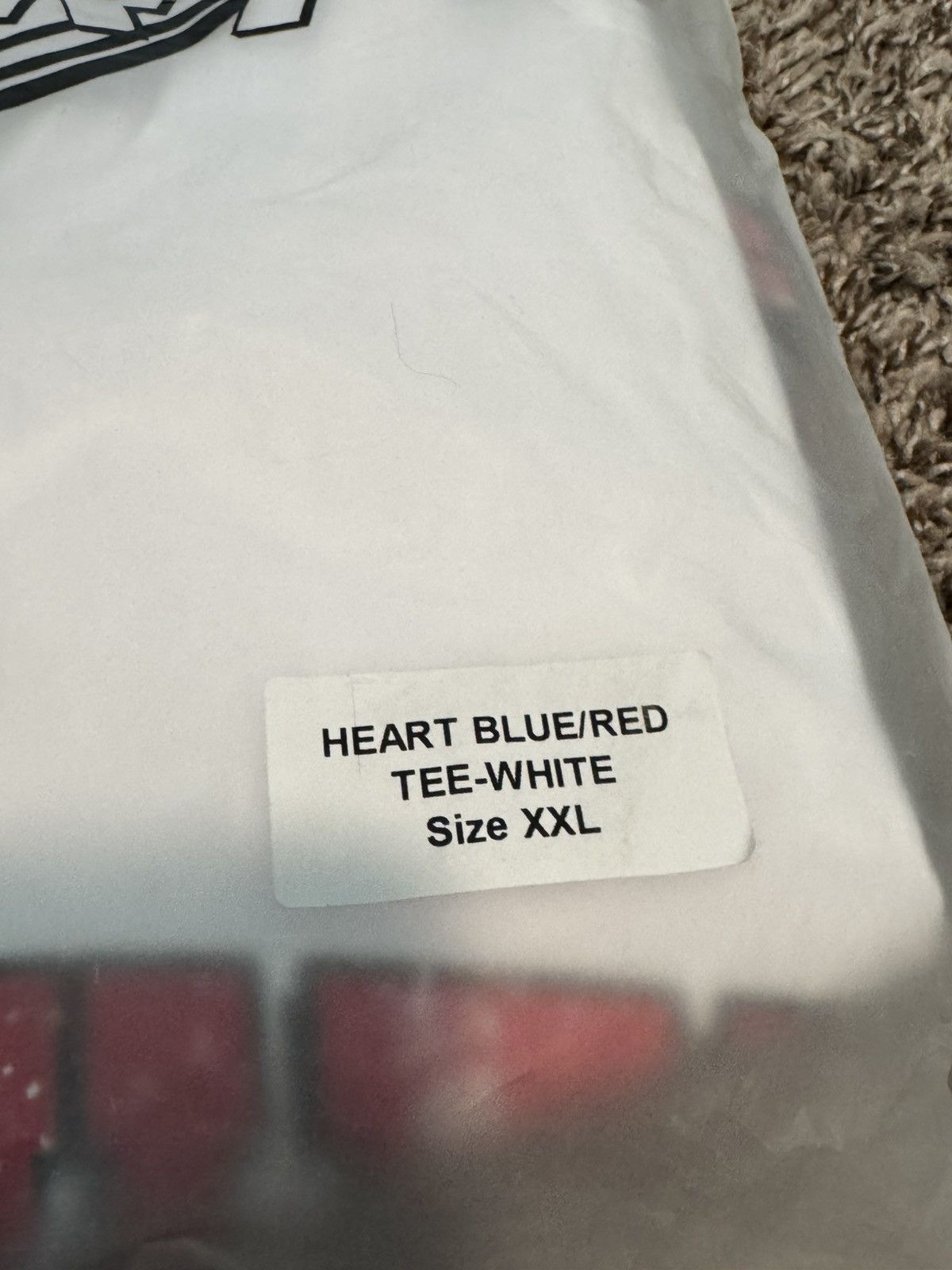 RETROVERT Retrovert Heart Tee Size US XXL / EU 58 / 5 - 7 Thumbnail