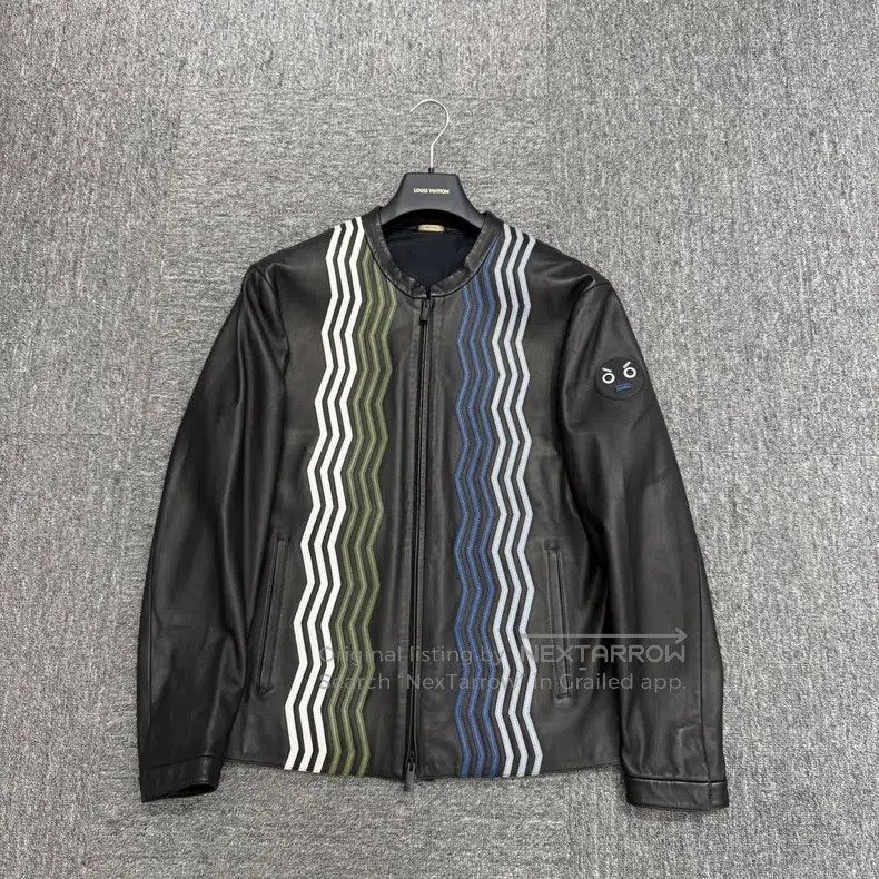 Fendi Fendi Wave Stripe Sheepskin Jacket Size US M / EU 48-50 / 2 - 1 Thumbnail