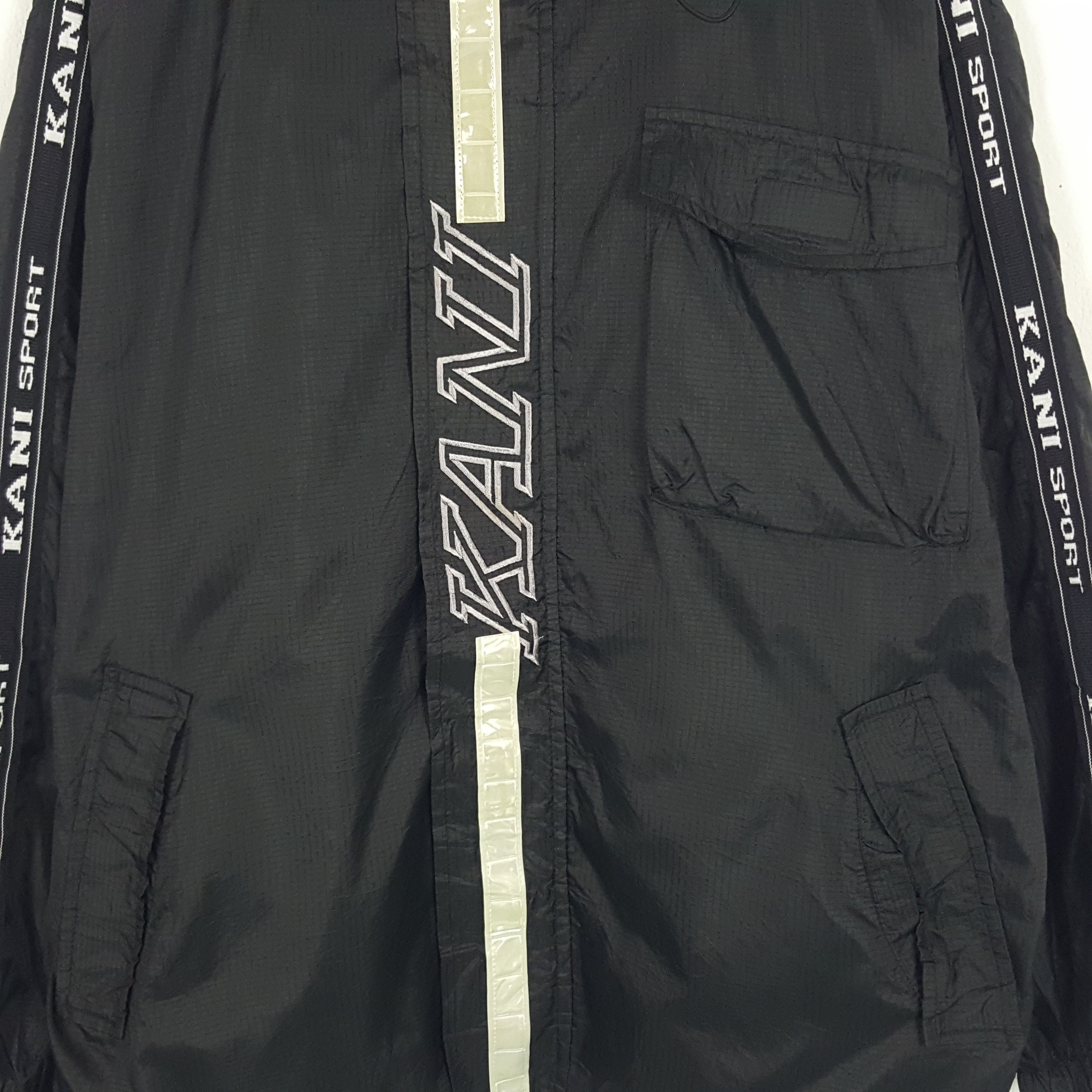 Karl Kani × Vintage Vintage Kani Tape Windbreaker Zipper Jacket Size US XXL / EU 58 / 5 - 2 Thumbnail