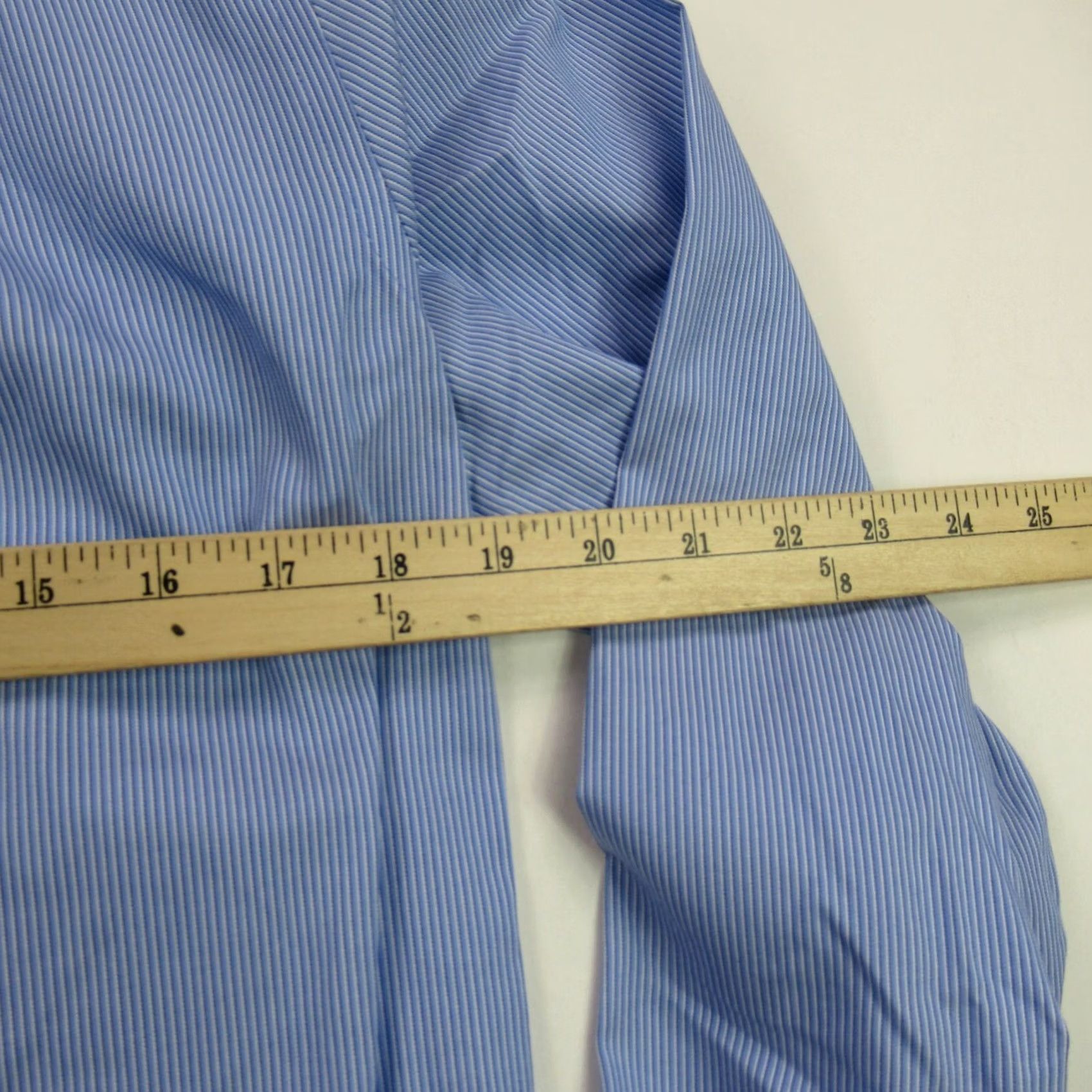 Calvin Klein Calvin Klein Shirt Mens 15 Long Sleeve Button Front Pocket Stripes Slim Fit Size US M / EU 48-50 / 2 - 7 Thumbnail