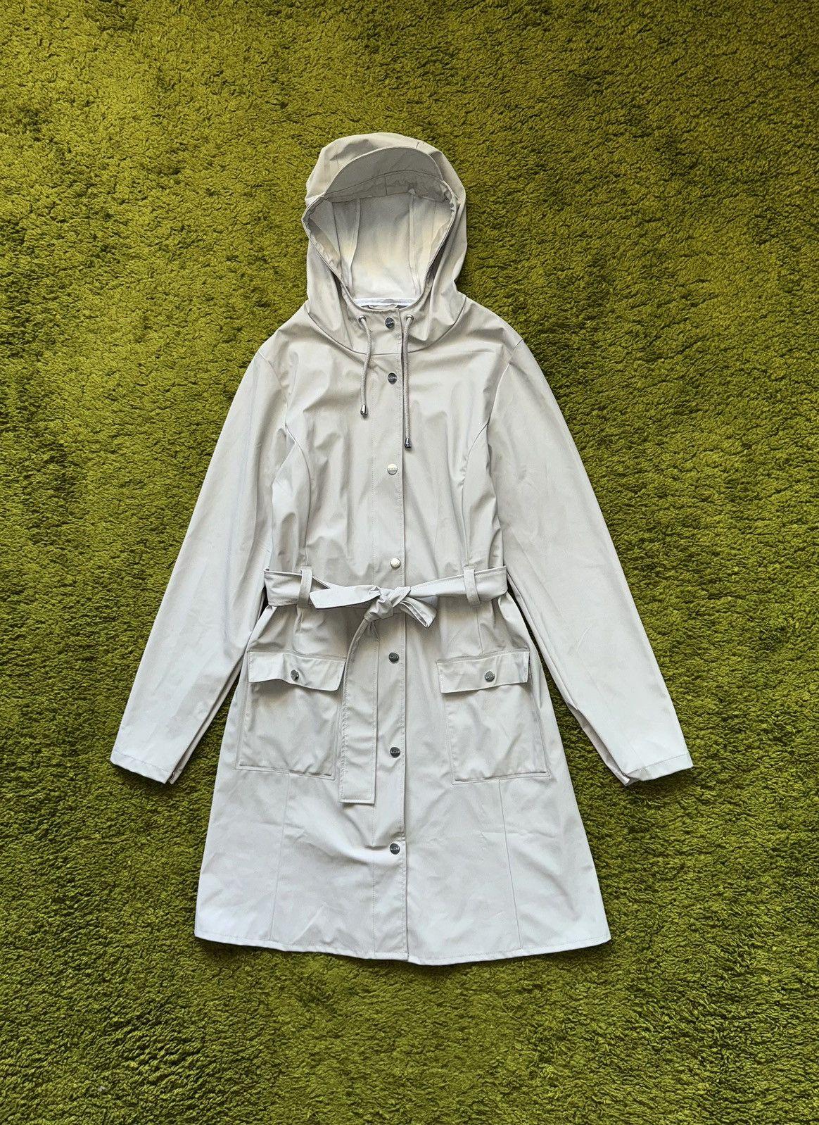 Rains Rains belted raincoat jacket Size US S / EU 44-46 / 1 - 1 Thumbnail