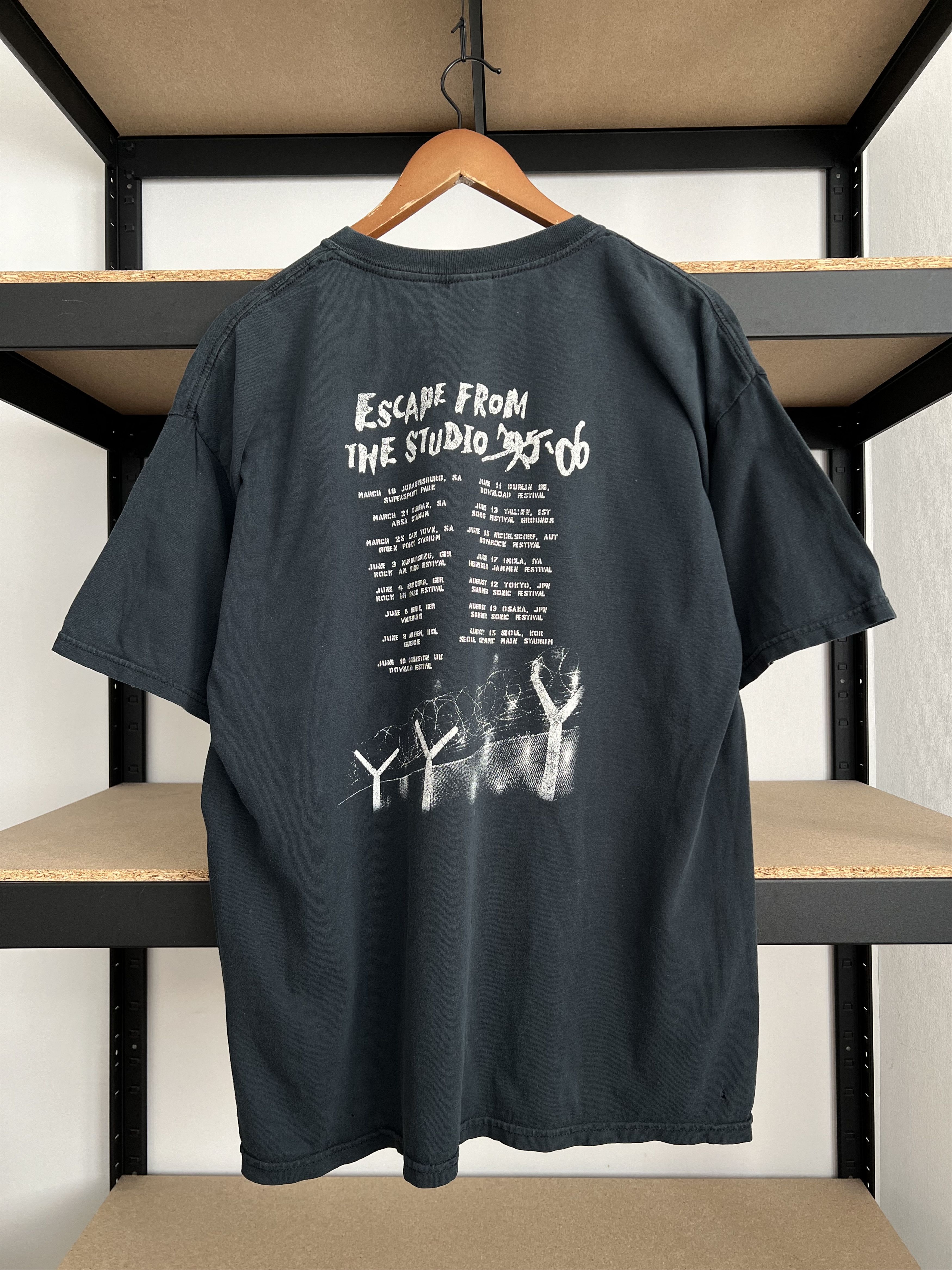 Band Tees Vintage 2006 Metallica Escape From the Studio 06 T-shirt Size US XL / EU 56 / 4 - 2 Thumbnail