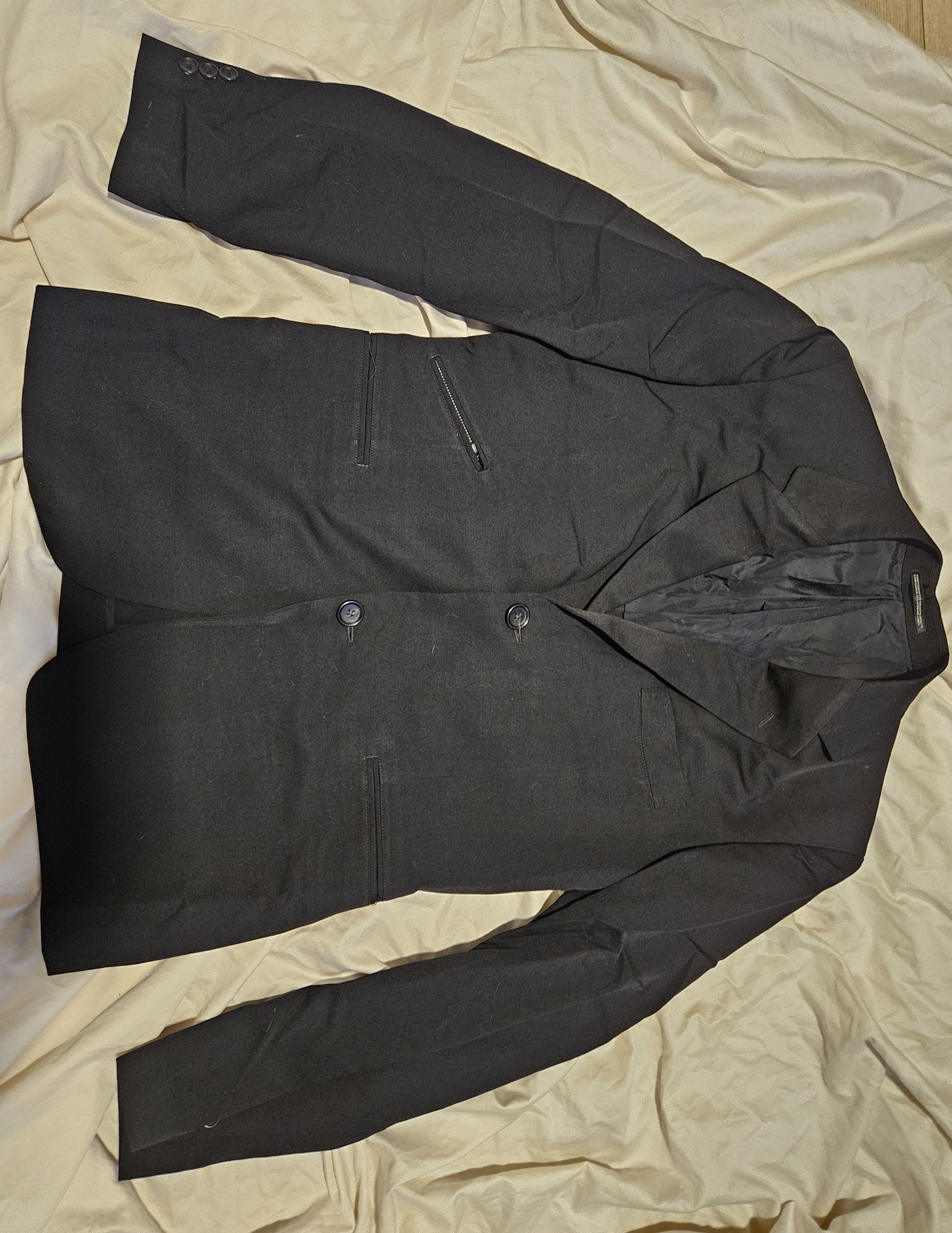 Yohji Yamamoto Yohji Yamamoto Pour Homme Blazer Size 50R - 4 Thumbnail